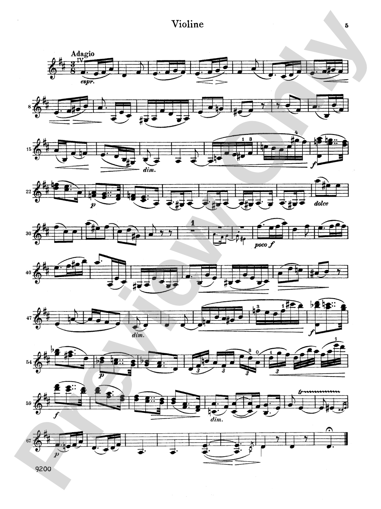 Brahms: Sonata in D Minor, Op. 108: Violin Book
