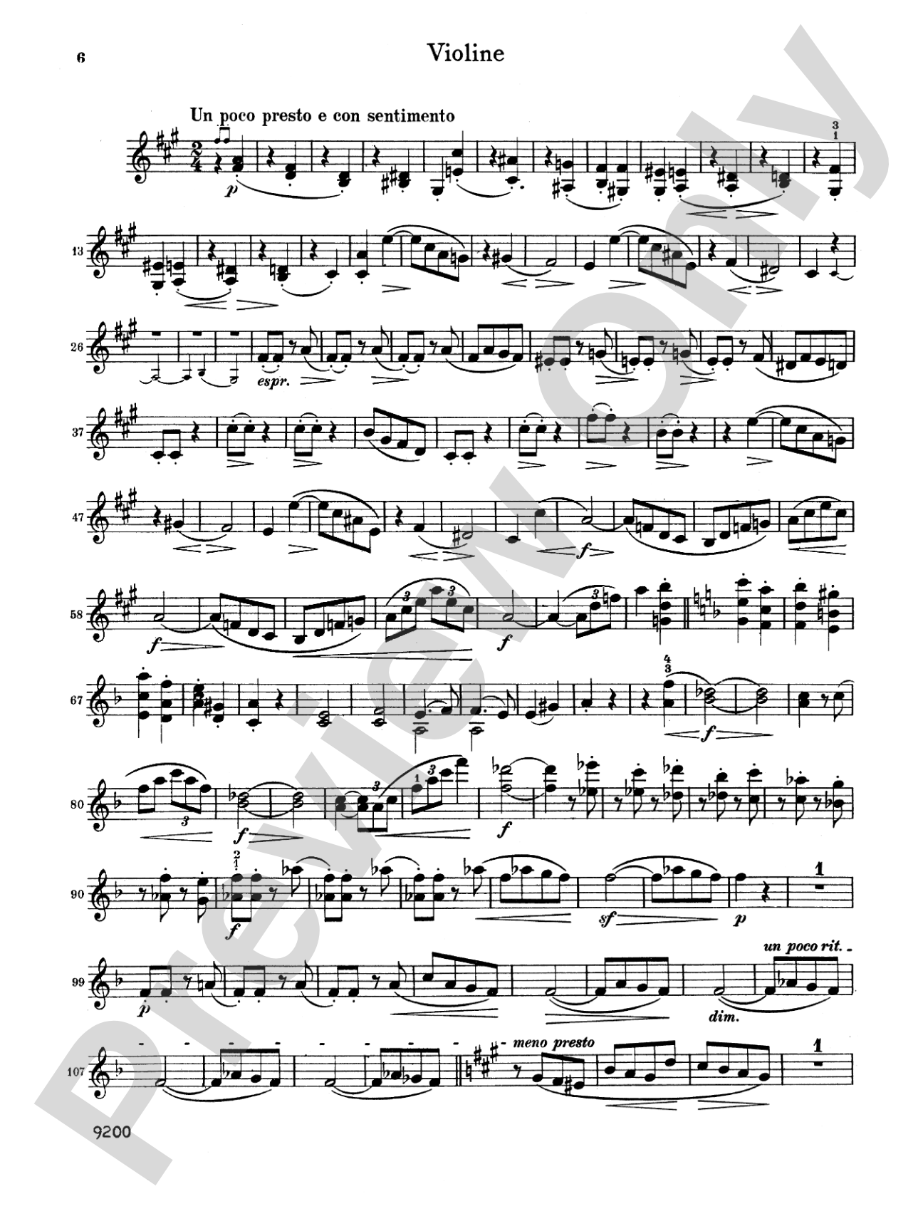 Brahms: Sonata in D Minor, Op. 108: Violin Book