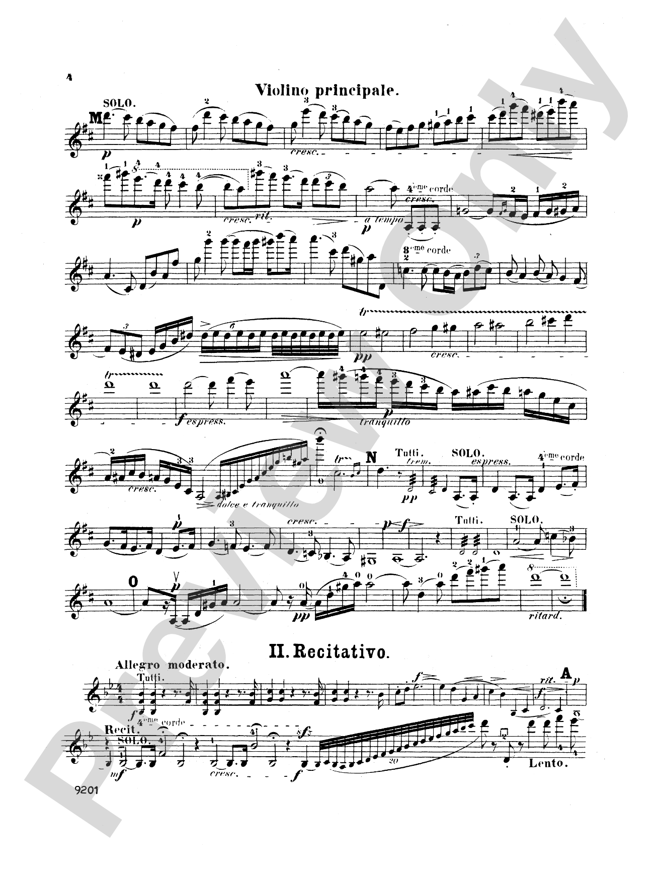 Bruch: Violin Concerto in D Minor, Op. 44