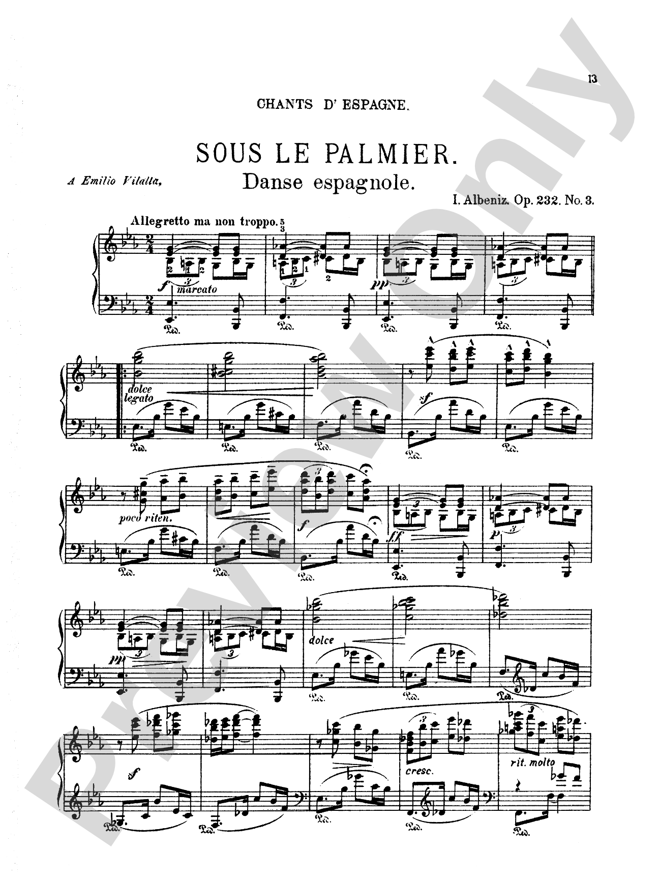 Albéniz: Songs of Spain, Op. 232