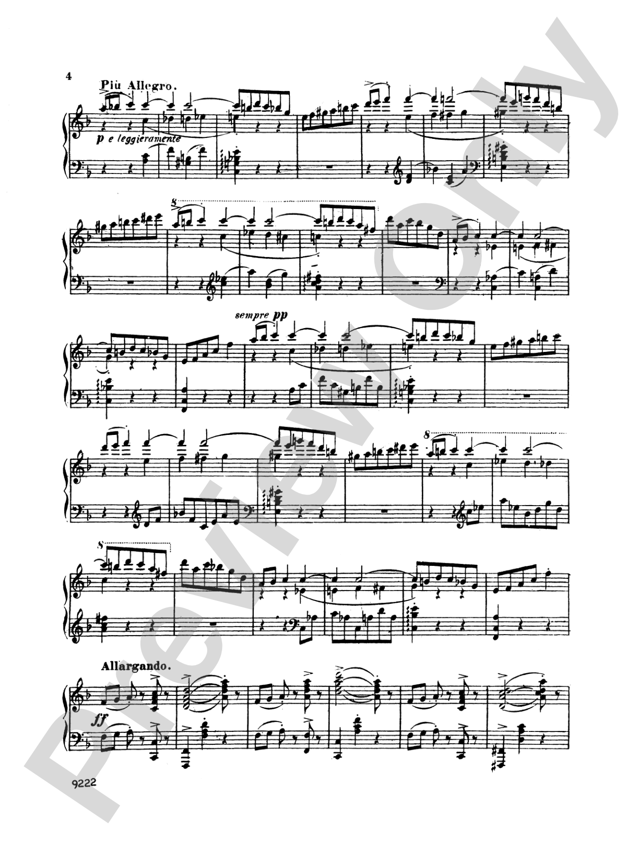 Fauré: Four Valse Caprices, Op. 30, 38, 59, 62: Piano Book