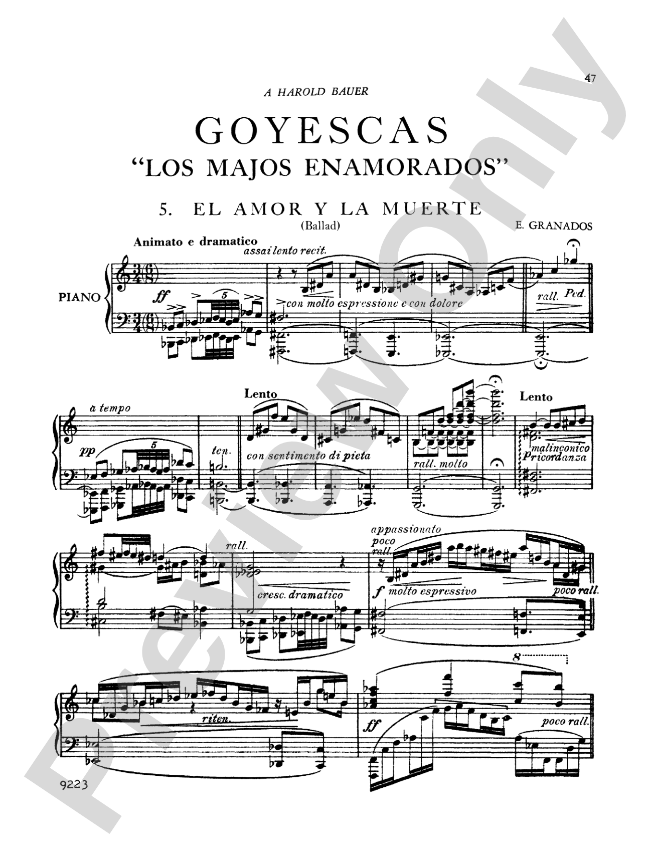 Granados: Goyescas (Complete)