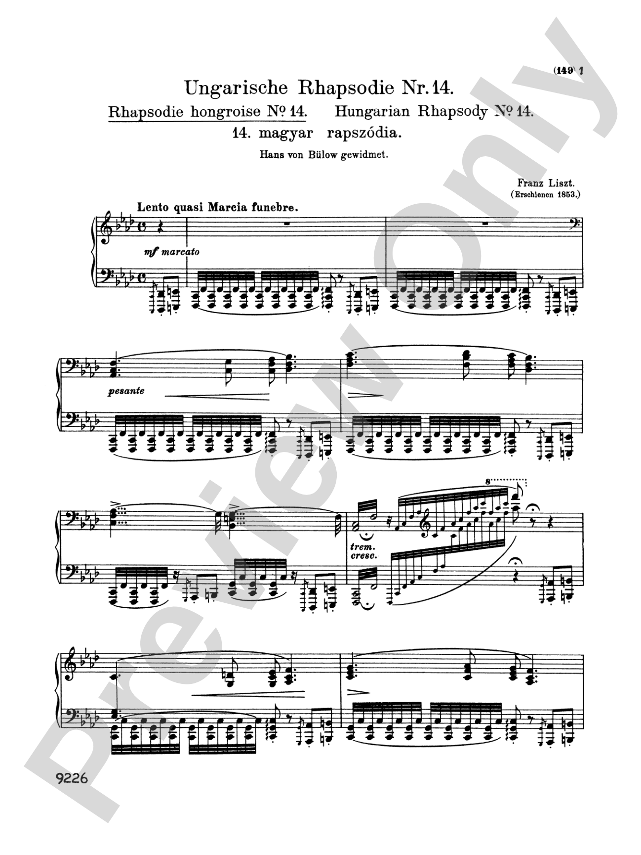 Liszt: Hungarian Rhapsodies (Volume II, Nos. 10-19)