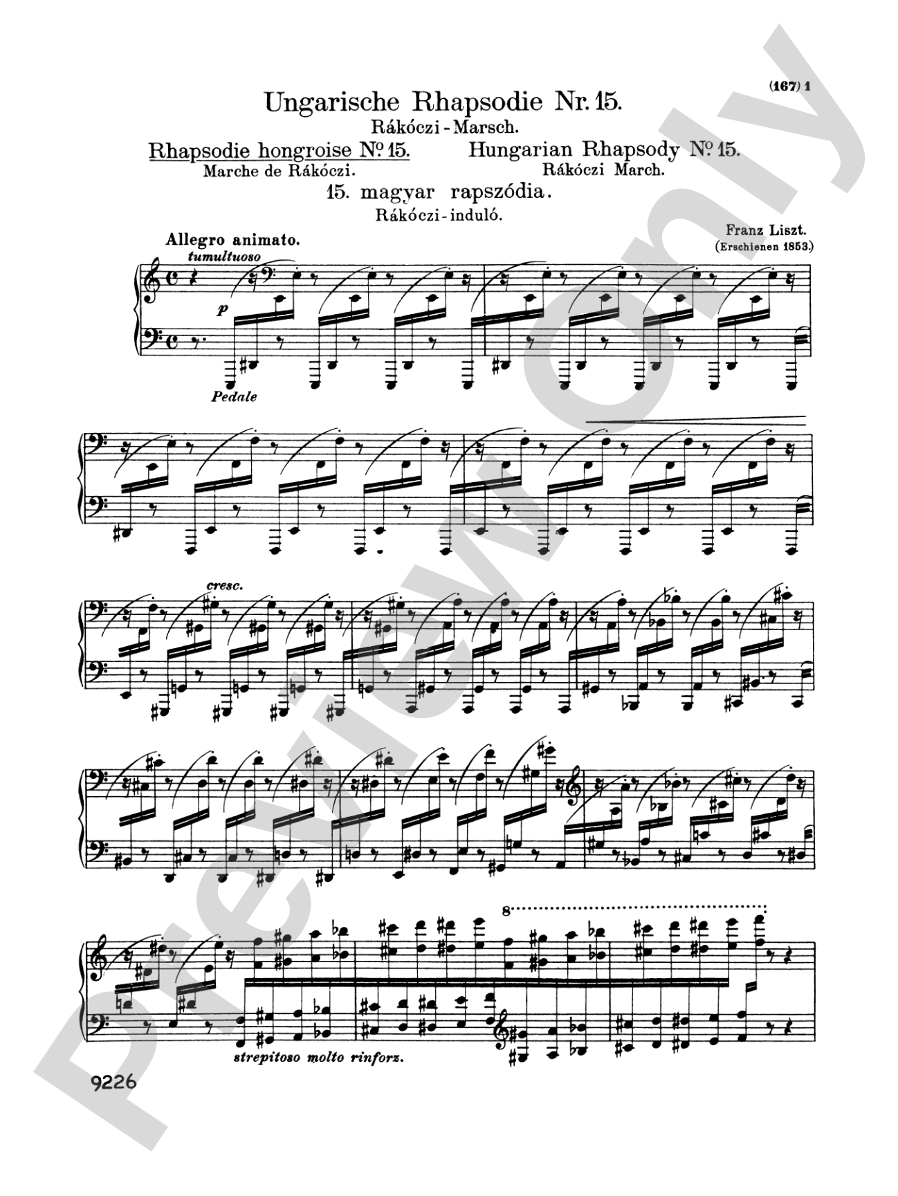 Liszt: Hungarian Rhapsodies (Volume II, Nos. 10-19)