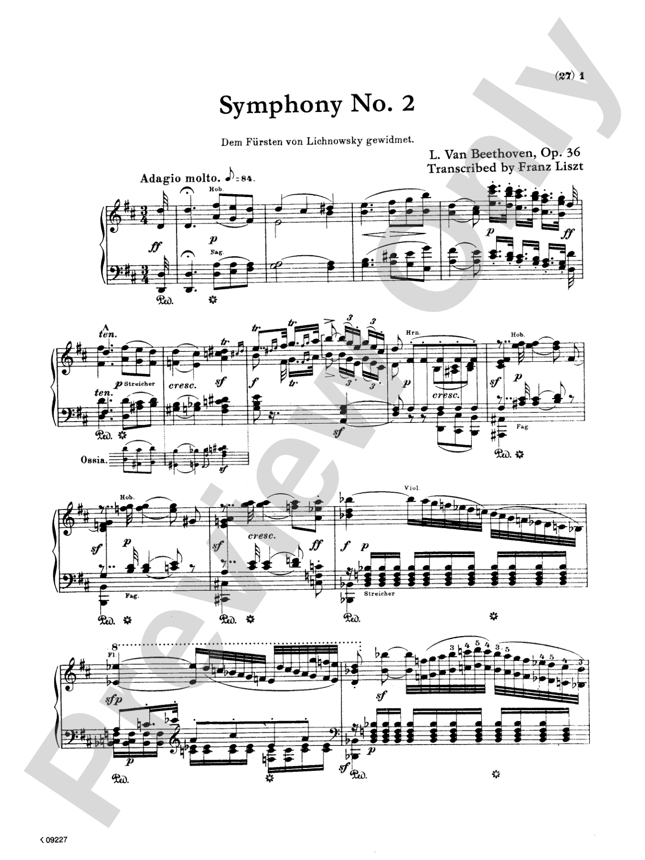 Beethoven: Symphonies (Nos. 1-5) (Arr. Franz Liszt)