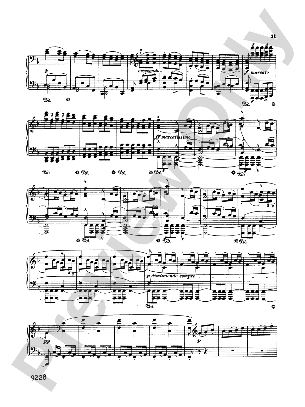 Beethoven: Symphonies (Nos. 6-9) (Arr. Franz Liszt): Piano Book