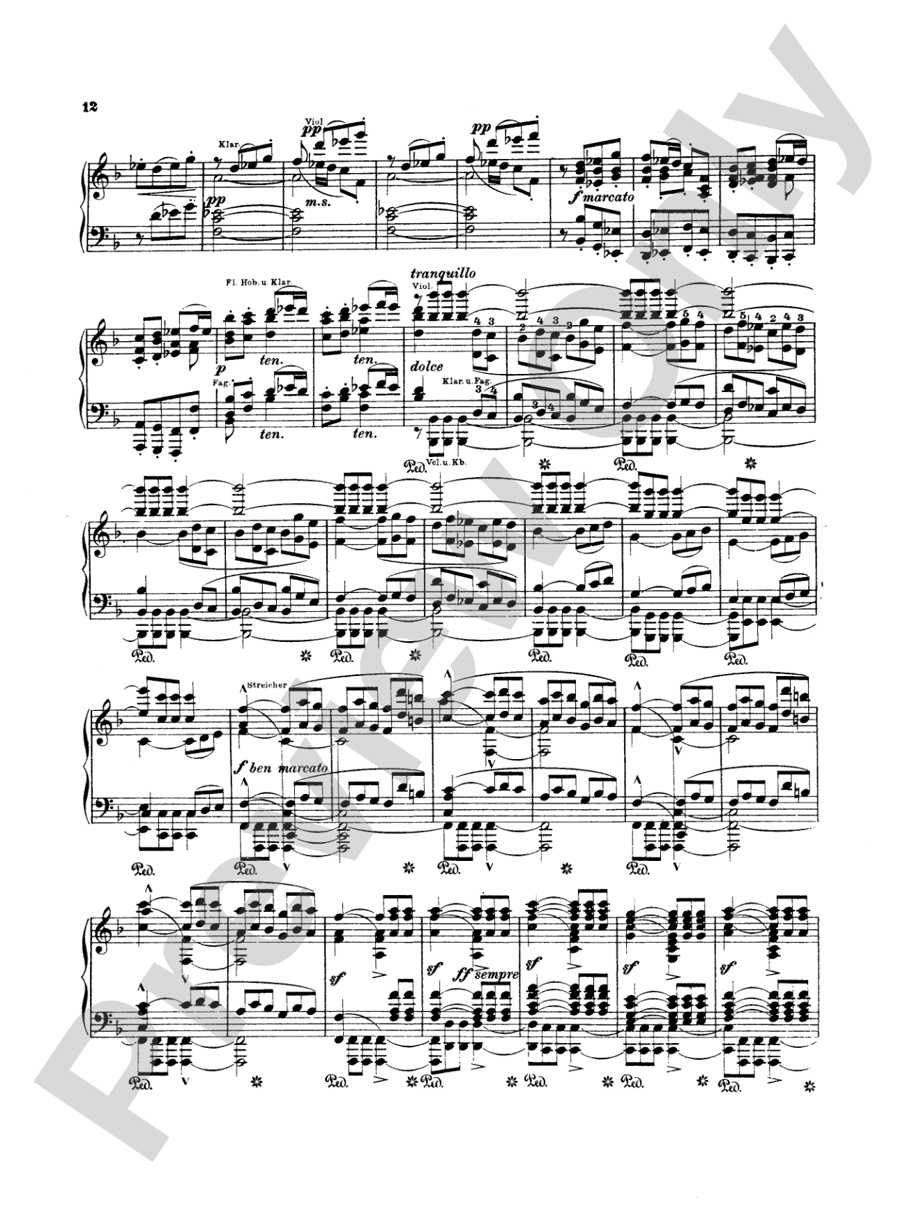 Beethoven: Symphonies (Nos. 6-9) (Arr. Franz Liszt): Piano Book