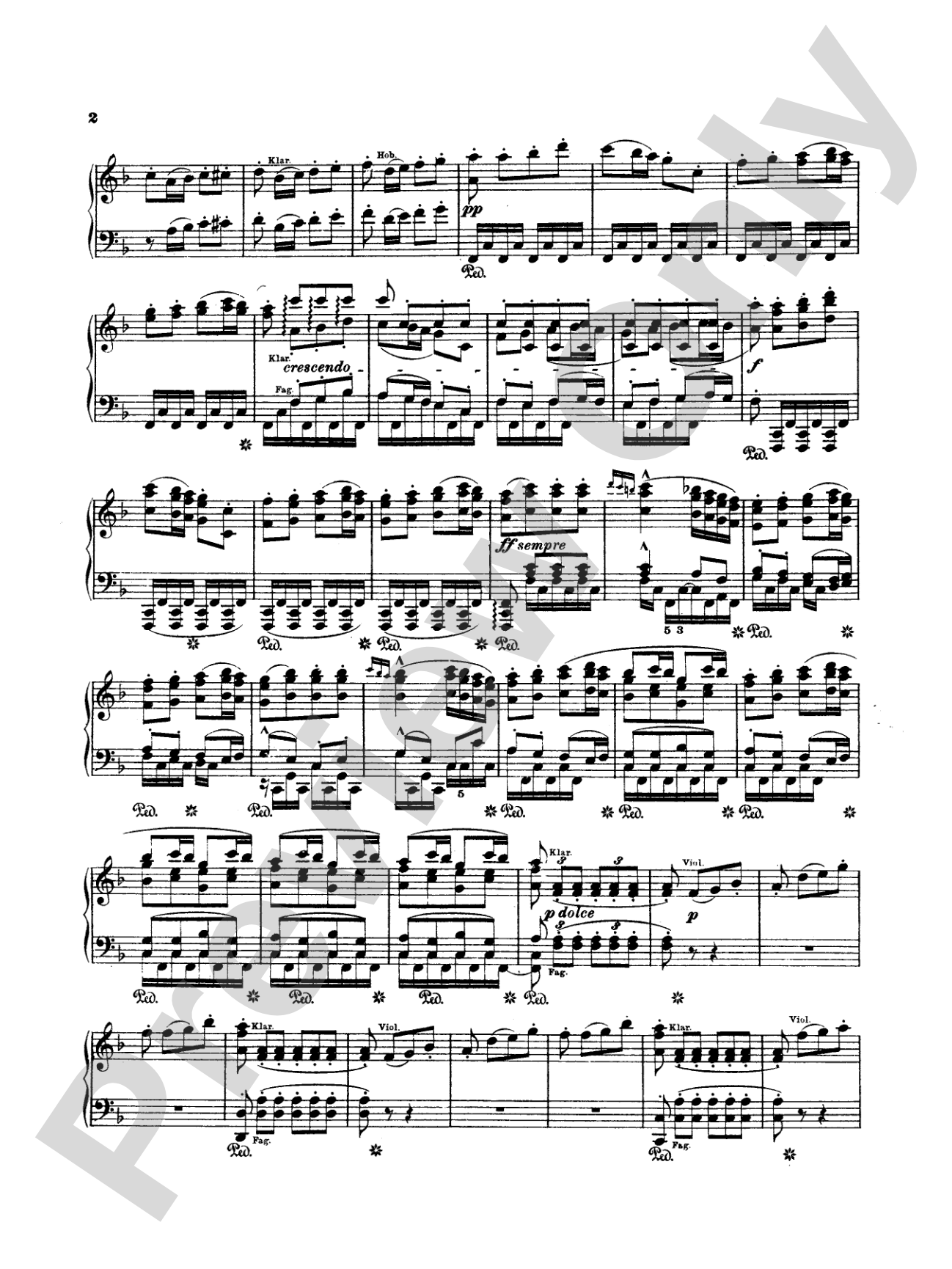 Beethoven: Symphonies (Nos. 6-9) (Arr. Franz Liszt): Piano Book