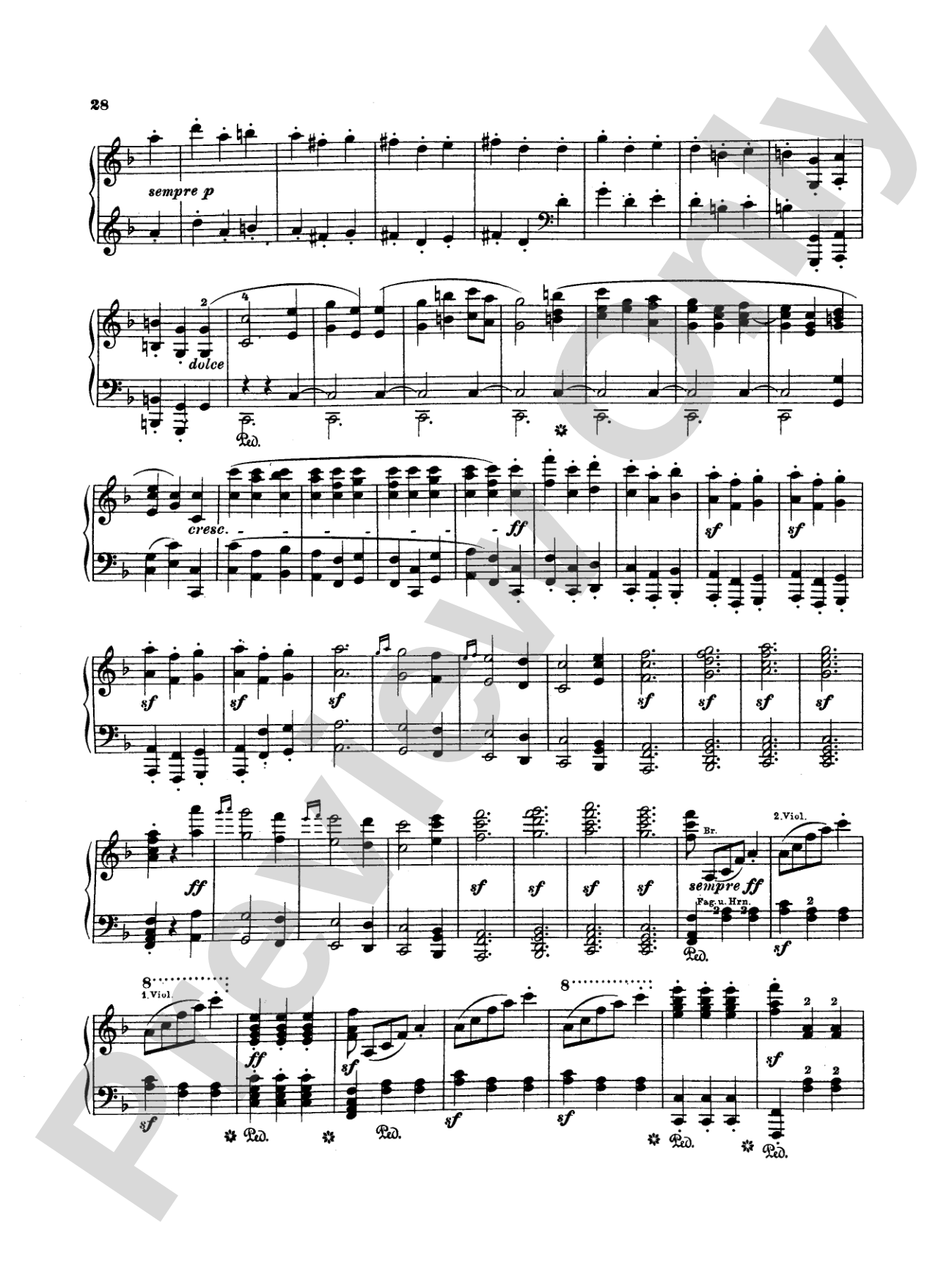 Beethoven: Symphonies (Nos. 6-9) (Arr. Franz Liszt): Piano Book
