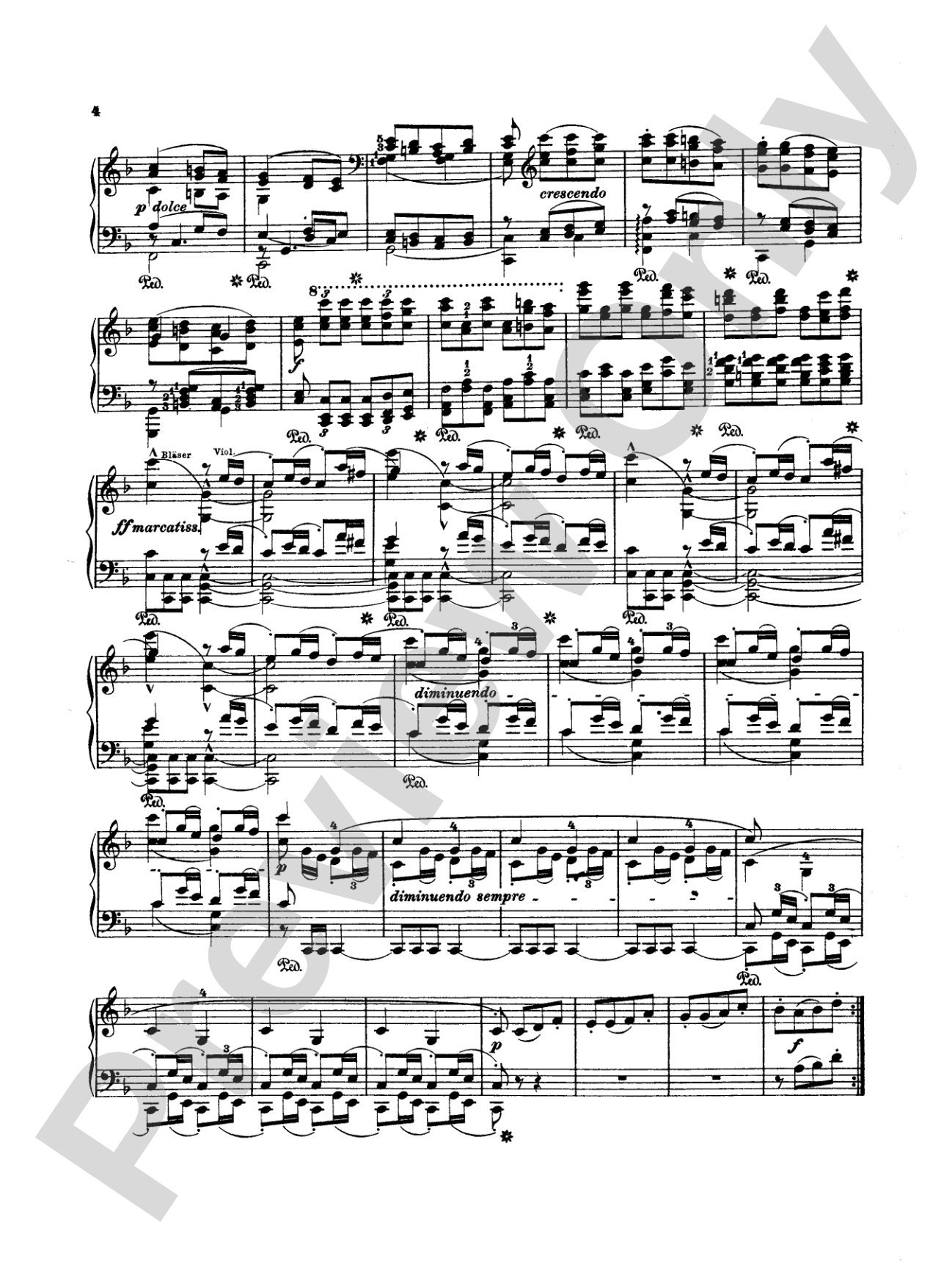 Beethoven: Symphonies (Nos. 6-9) (Arr. Franz Liszt): Piano Book