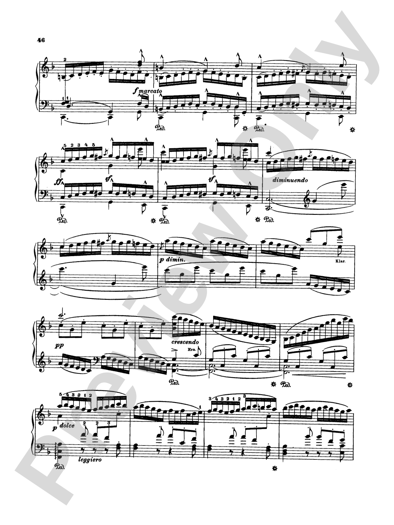 Beethoven: Symphonies (Nos. 6-9) (Arr. Franz Liszt): Piano Book