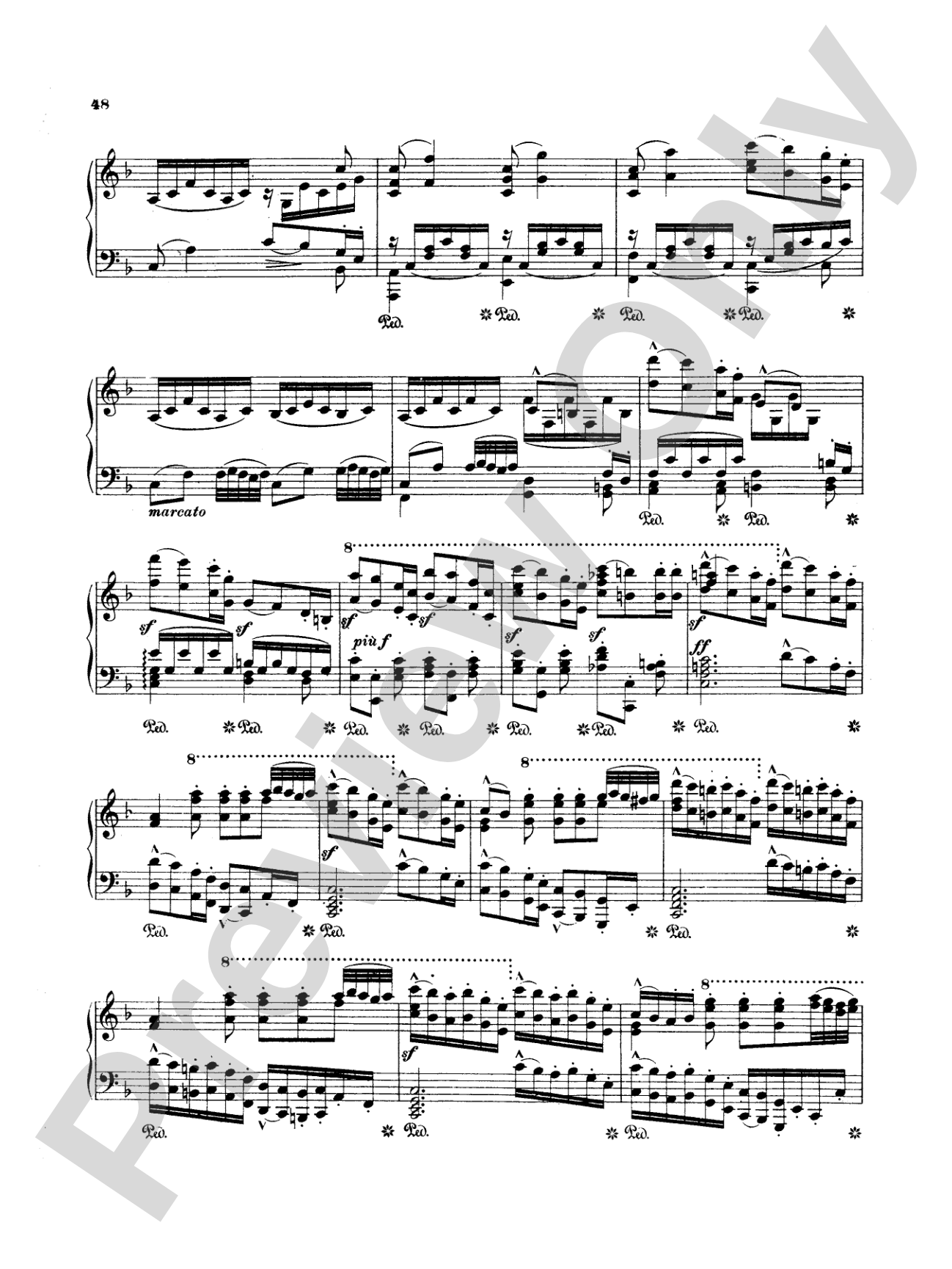Beethoven: Symphonies (Nos. 6-9) (Arr. Franz Liszt): Piano Book
