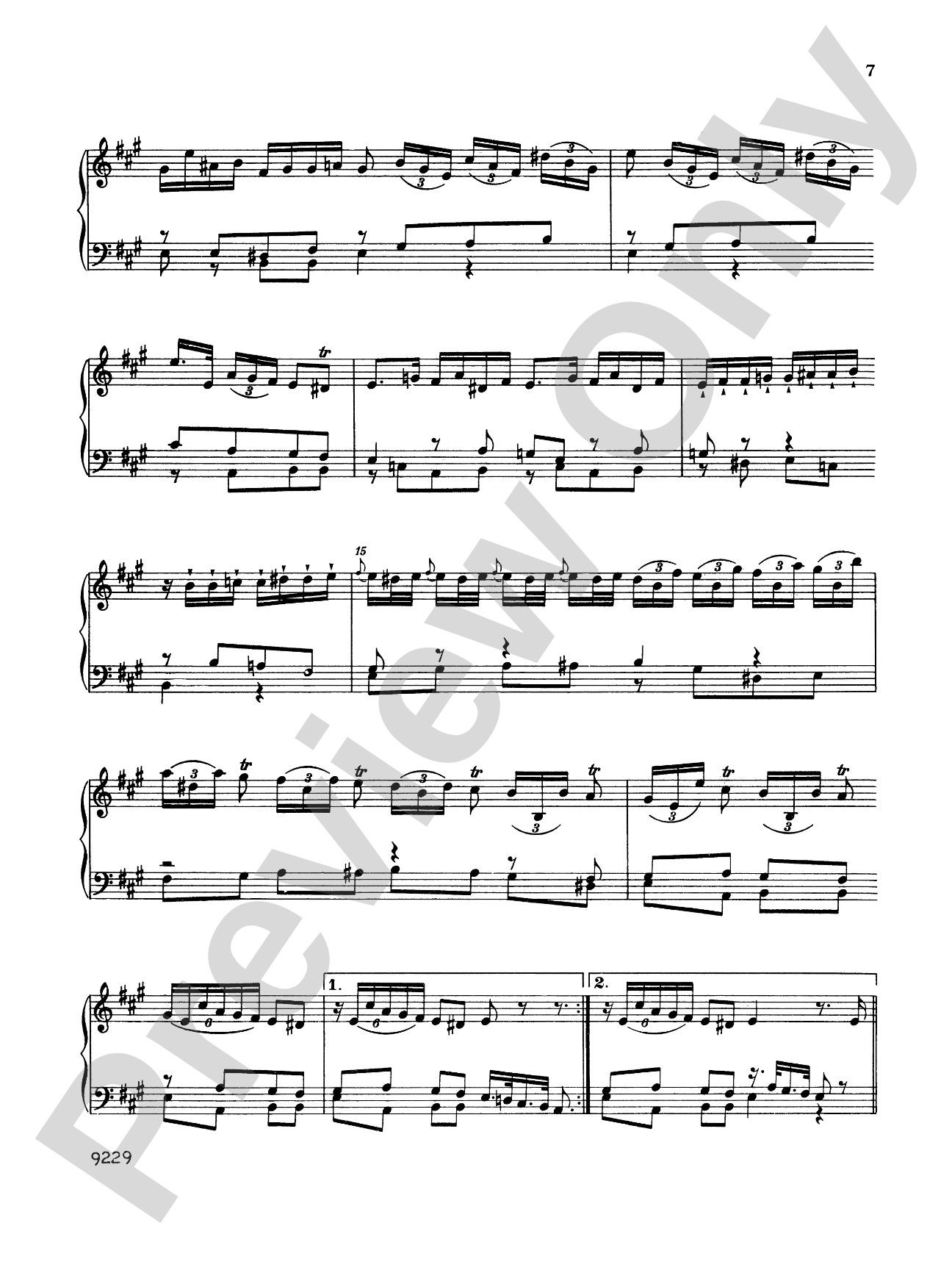 Martini: Six Sonatas: Piano Book