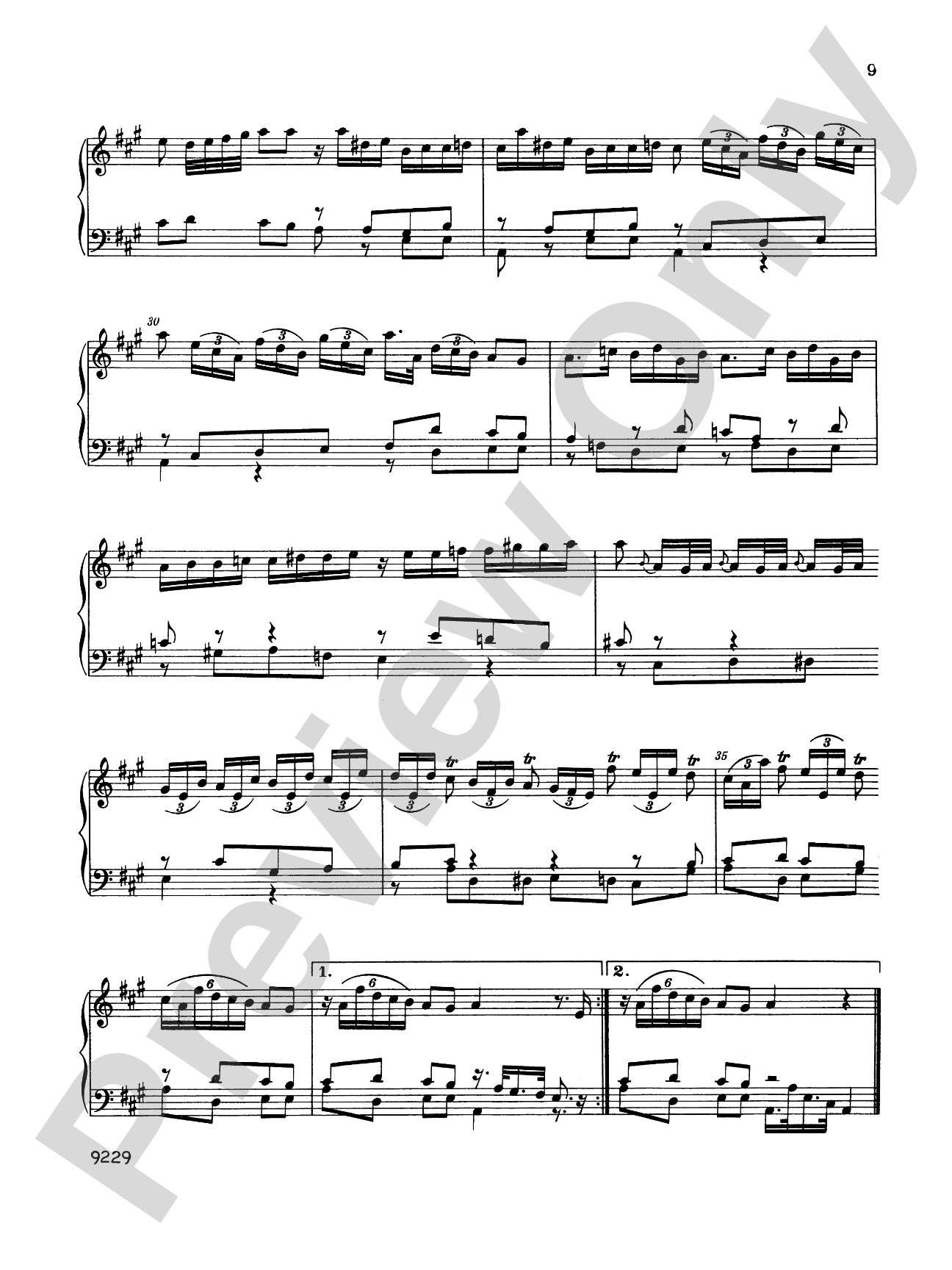 Martini: Six Sonatas: Piano Book