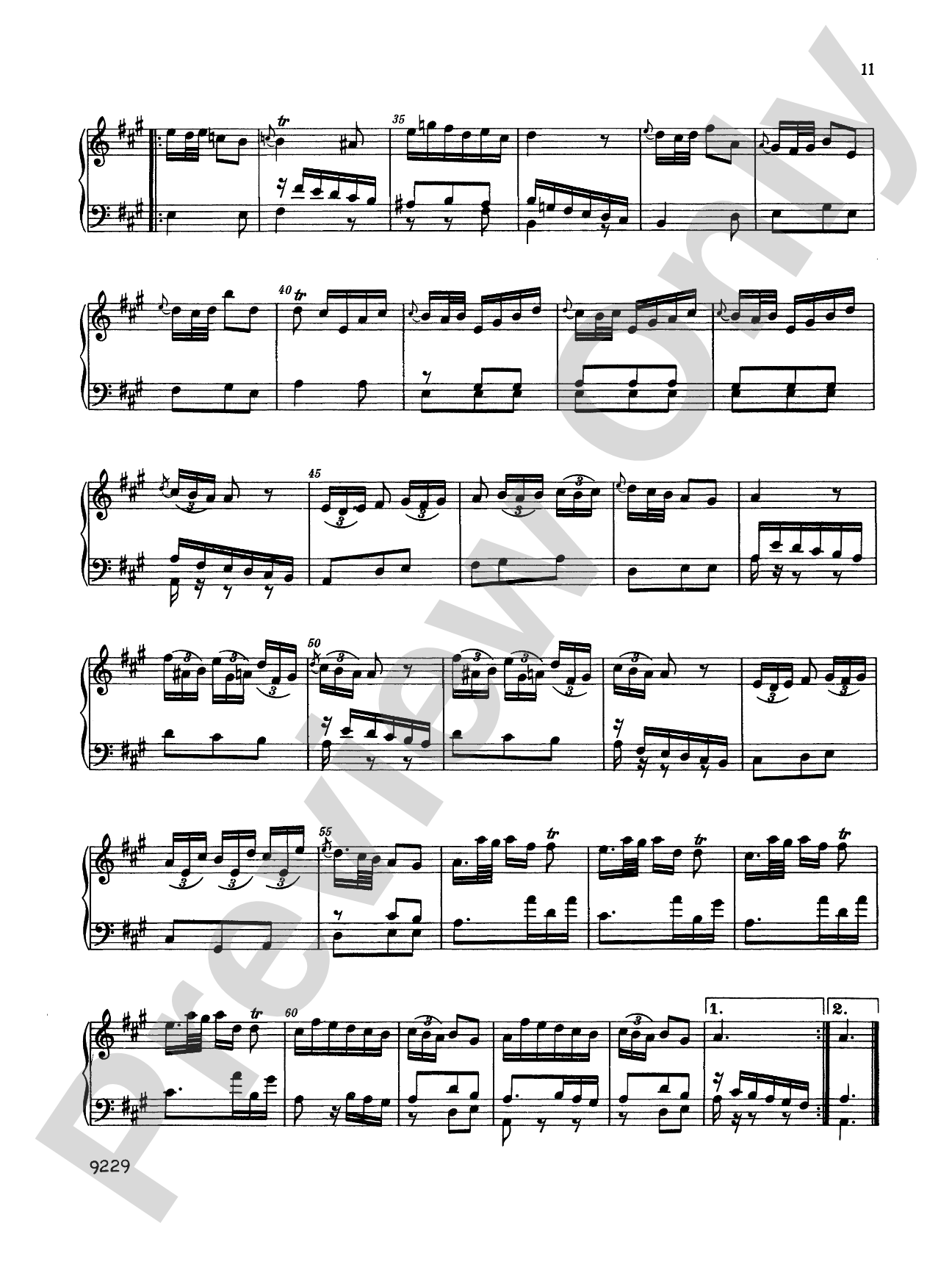 Martini: Six Sonatas: Piano Book