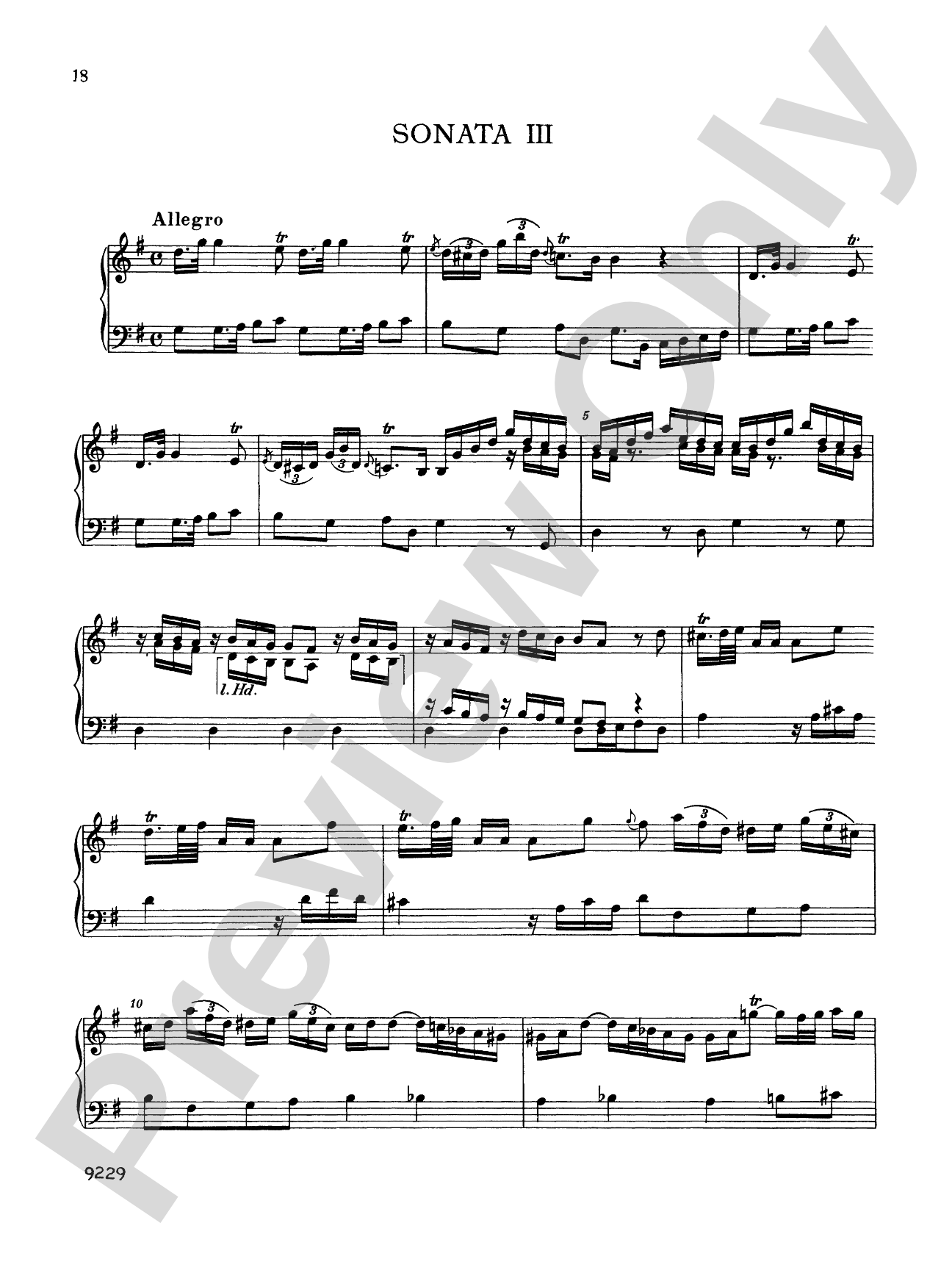 Martini: Six Sonatas