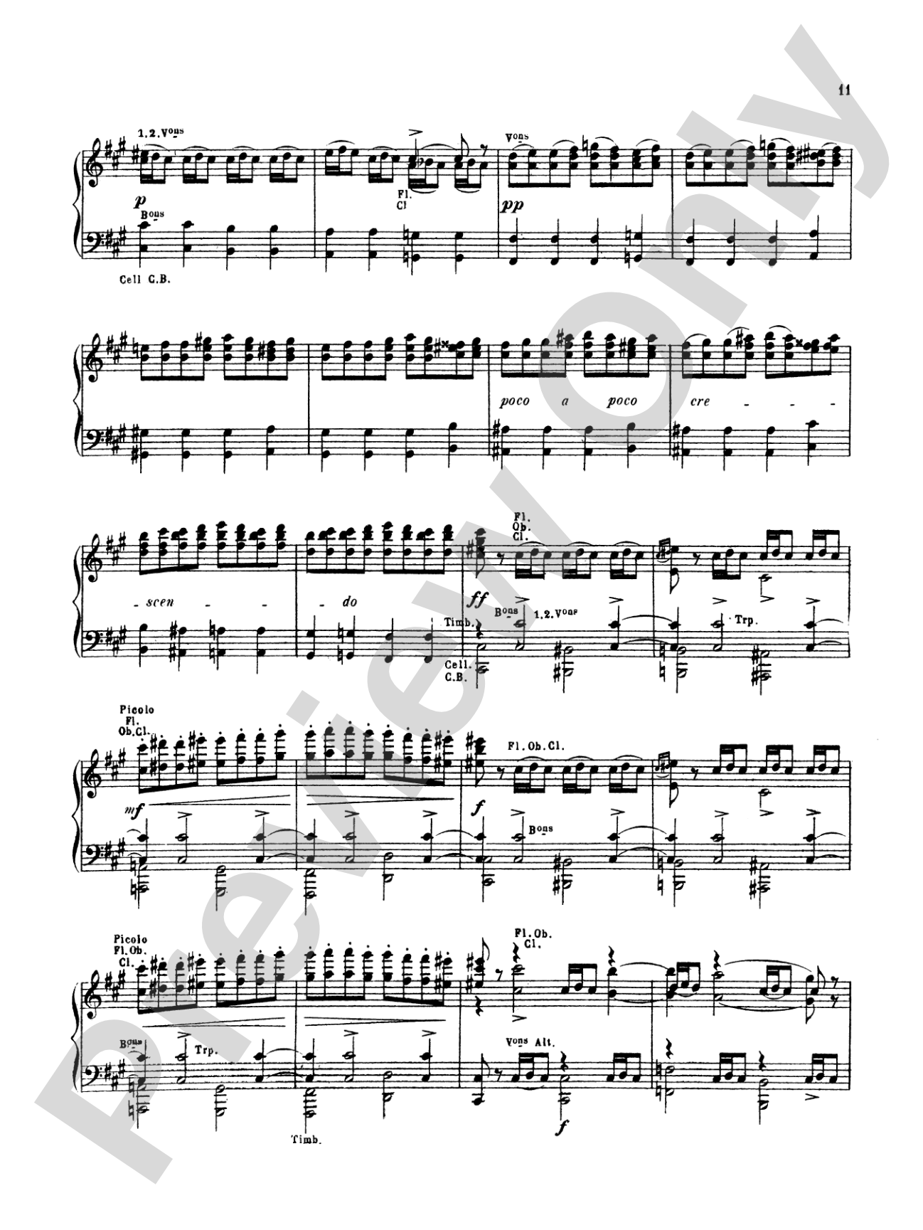Mussorgsky: A Night on Bald Mountain: Piano
