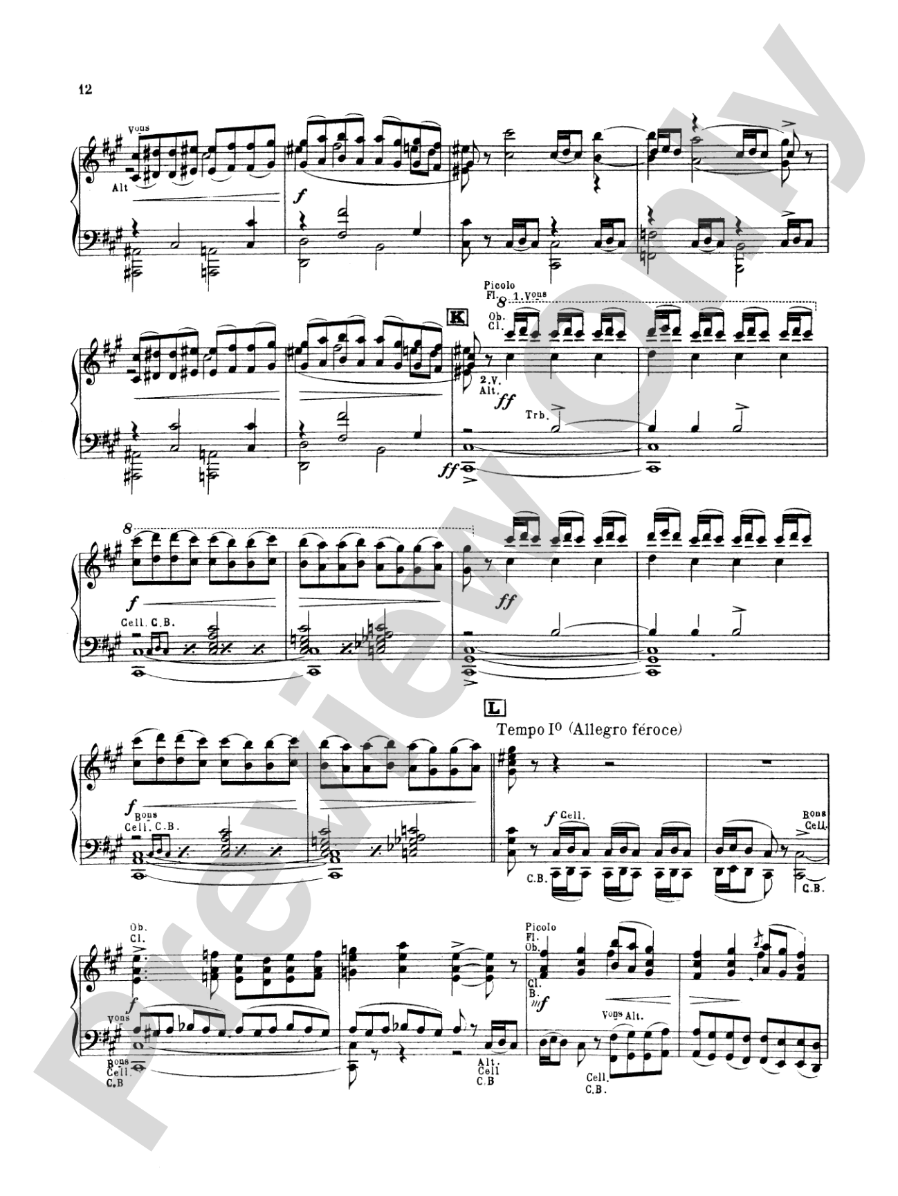 Mussorgsky: A Night on Bald Mountain: Piano