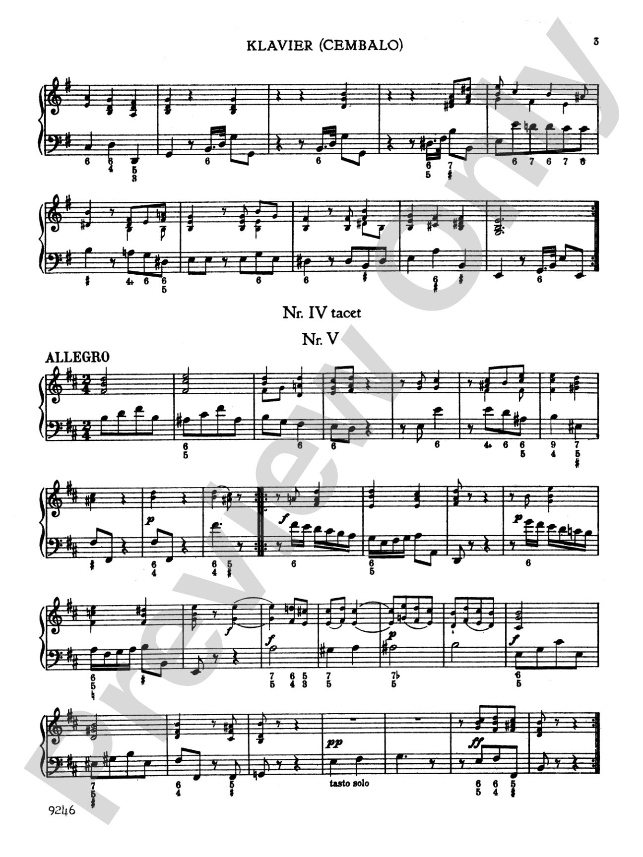 Bach: Twelve Little Pieces: Flute (or Violin) & Piano Part(s)