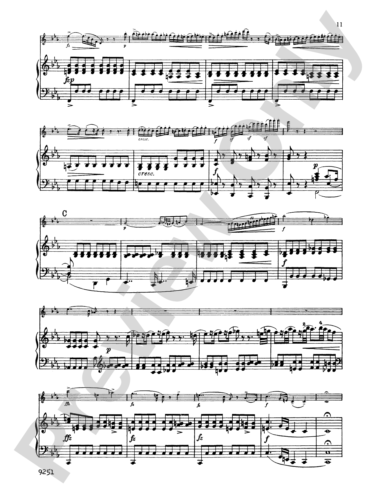 Haydn: Sonata in G Major: Flute Part(s)