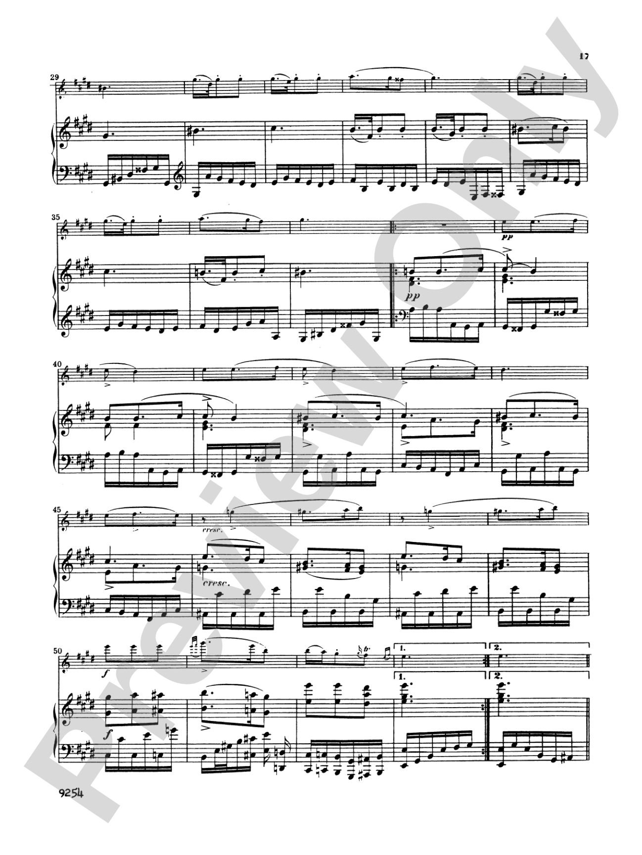 Schubert: Introduction and Variations on a Theme "Ihr Blümlein Alle": Flute Part(s)