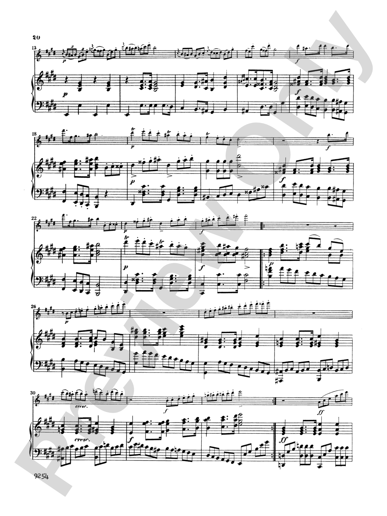 Schubert: Introduction and Variations on a Theme "Ihr Blümlein Alle": Flute Part(s)