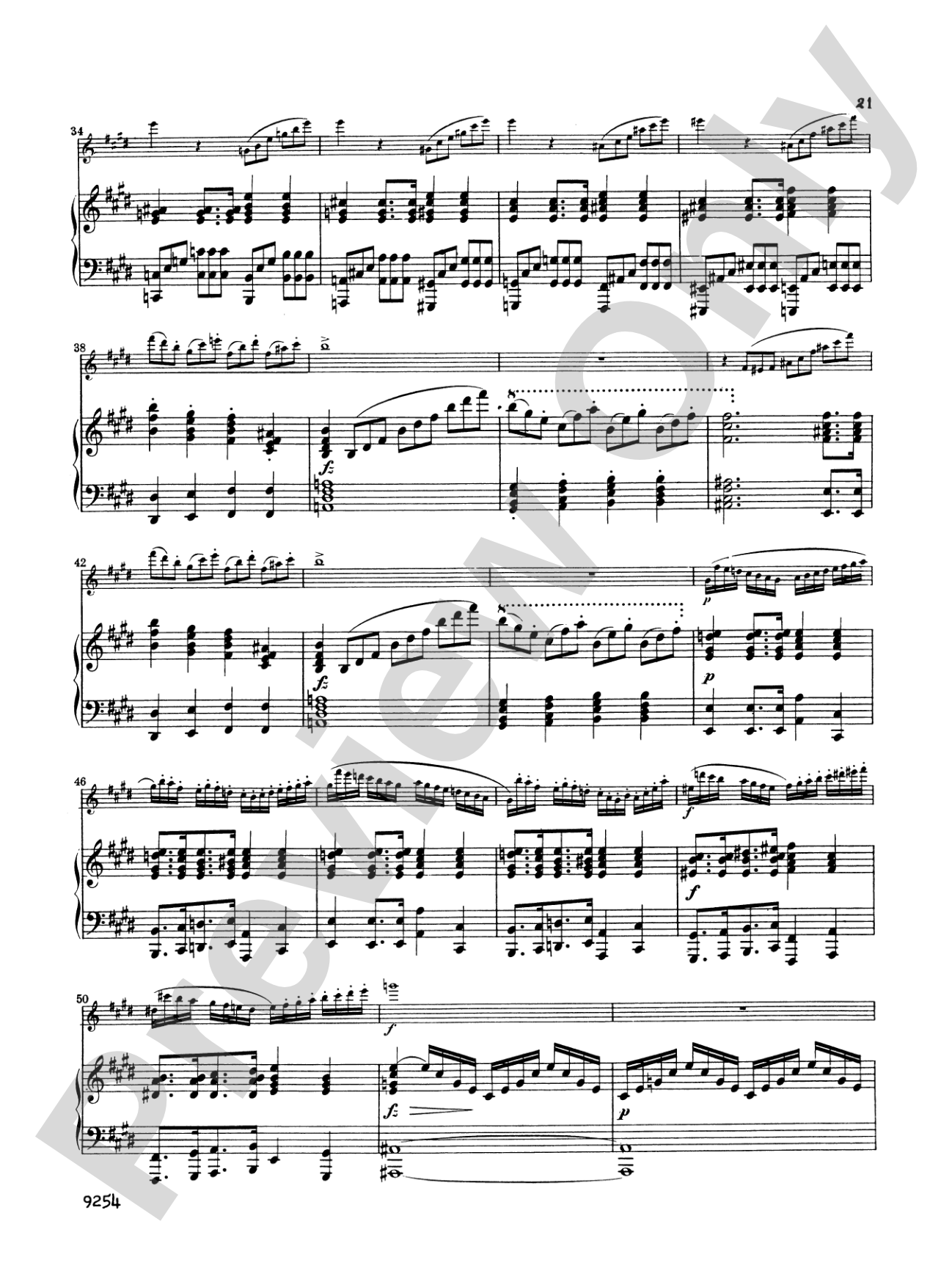 Schubert: Introduction and Variations on a Theme "Ihr Blümlein Alle": Flute Part(s)