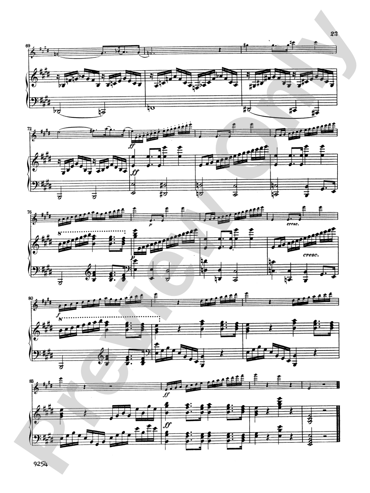 Schubert: Introduction and Variations on a Theme "Ihr Blümlein Alle": Flute Part(s)