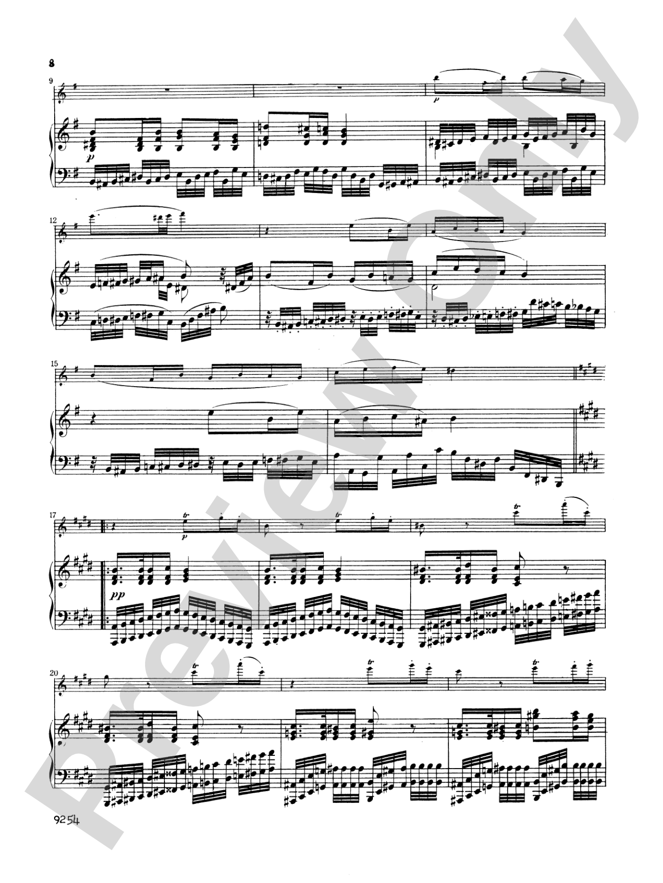 Schubert: Introduction and Variations on a Theme "Ihr Blümlein Alle": Flute Part(s)