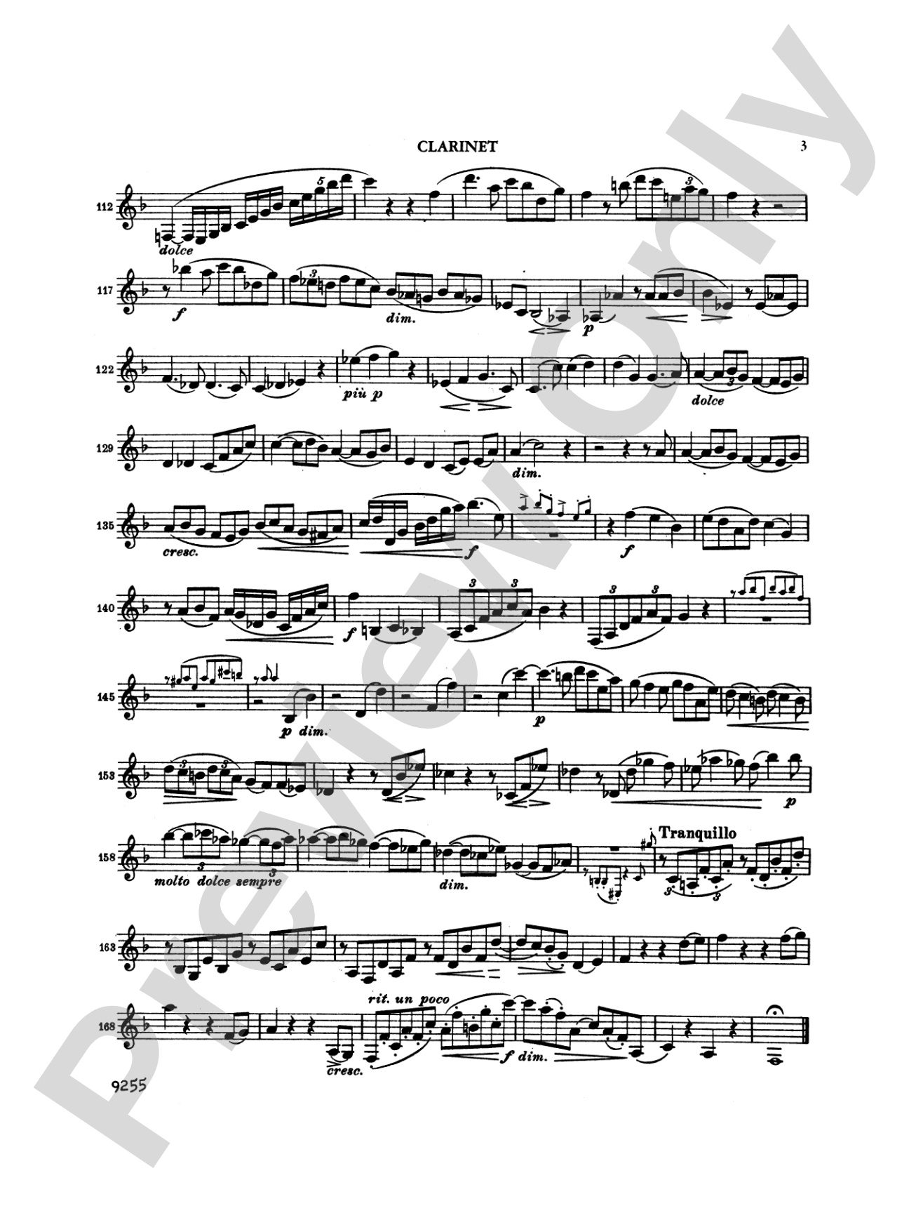 Brahms: Sonata No. 2 in E flat Major, Op. 120: Viola Parts
