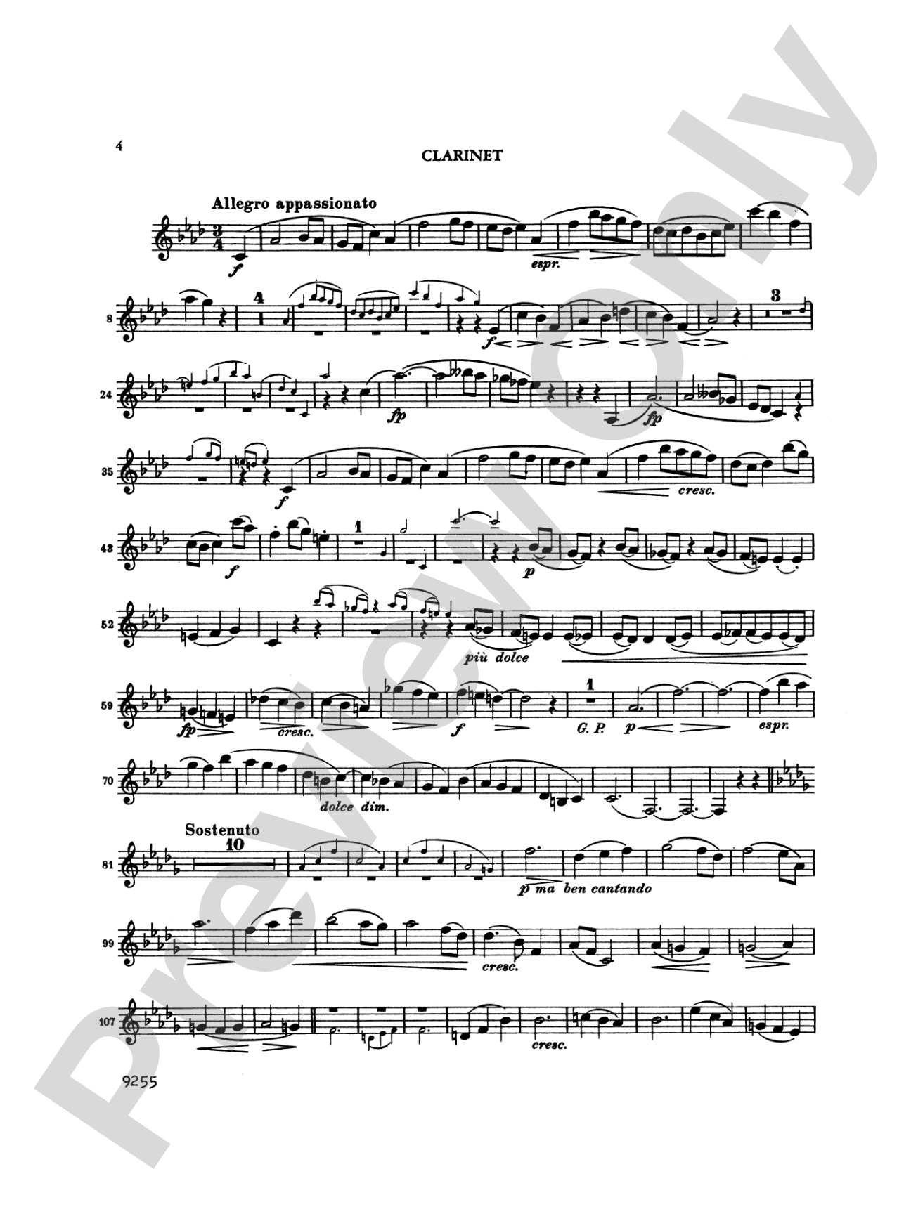 Brahms: Sonata No. 2 in E flat Major, Op. 120: Viola Parts