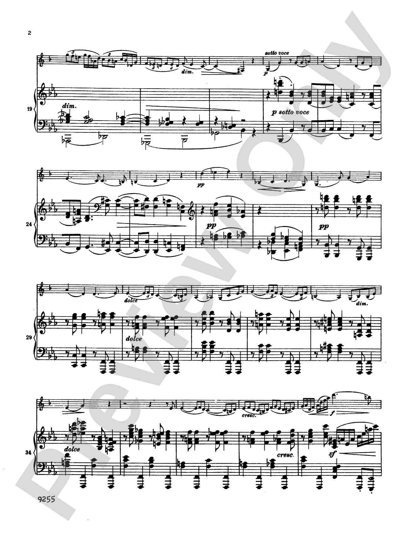 Brahms: Sonata No. 2 in E flat Major, Op. 120