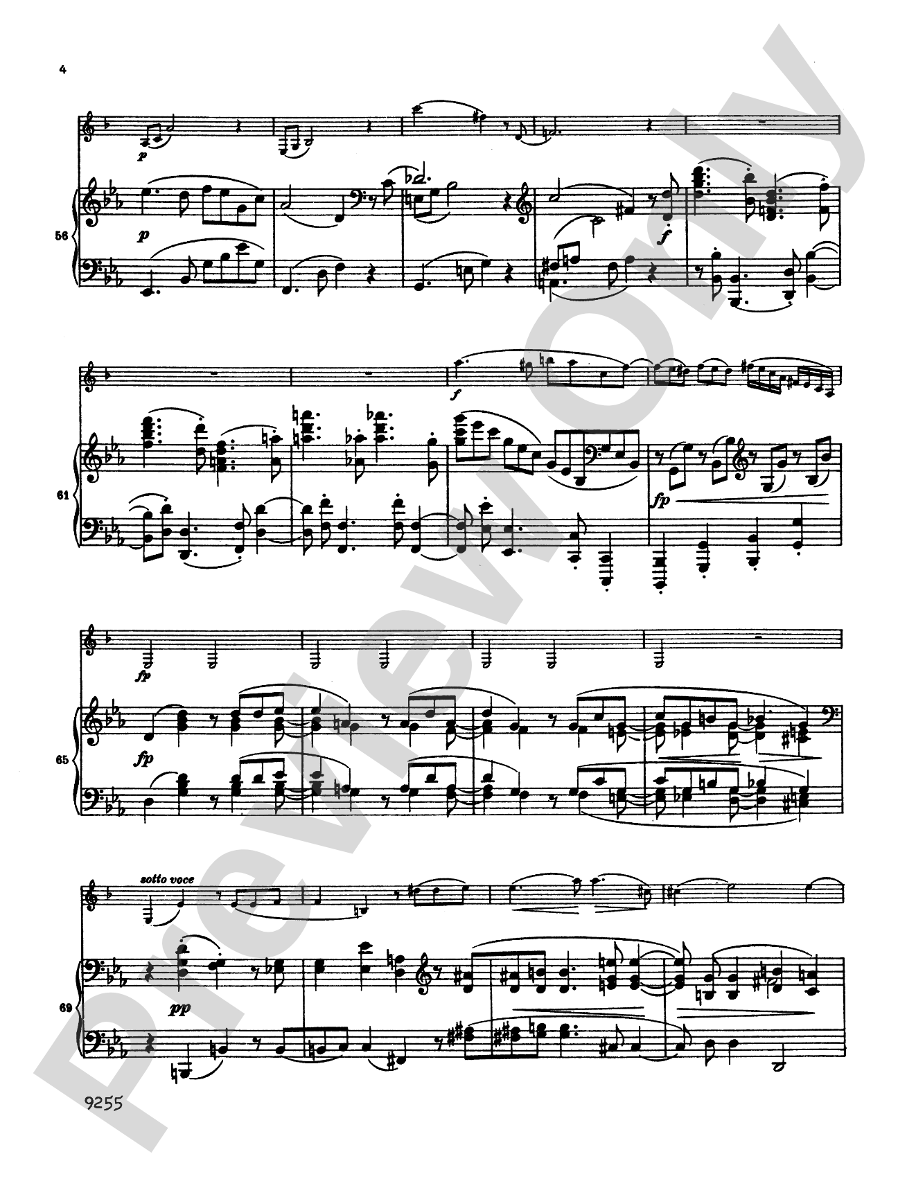 Brahms: Sonata No. 2 in E flat Major, Op. 120