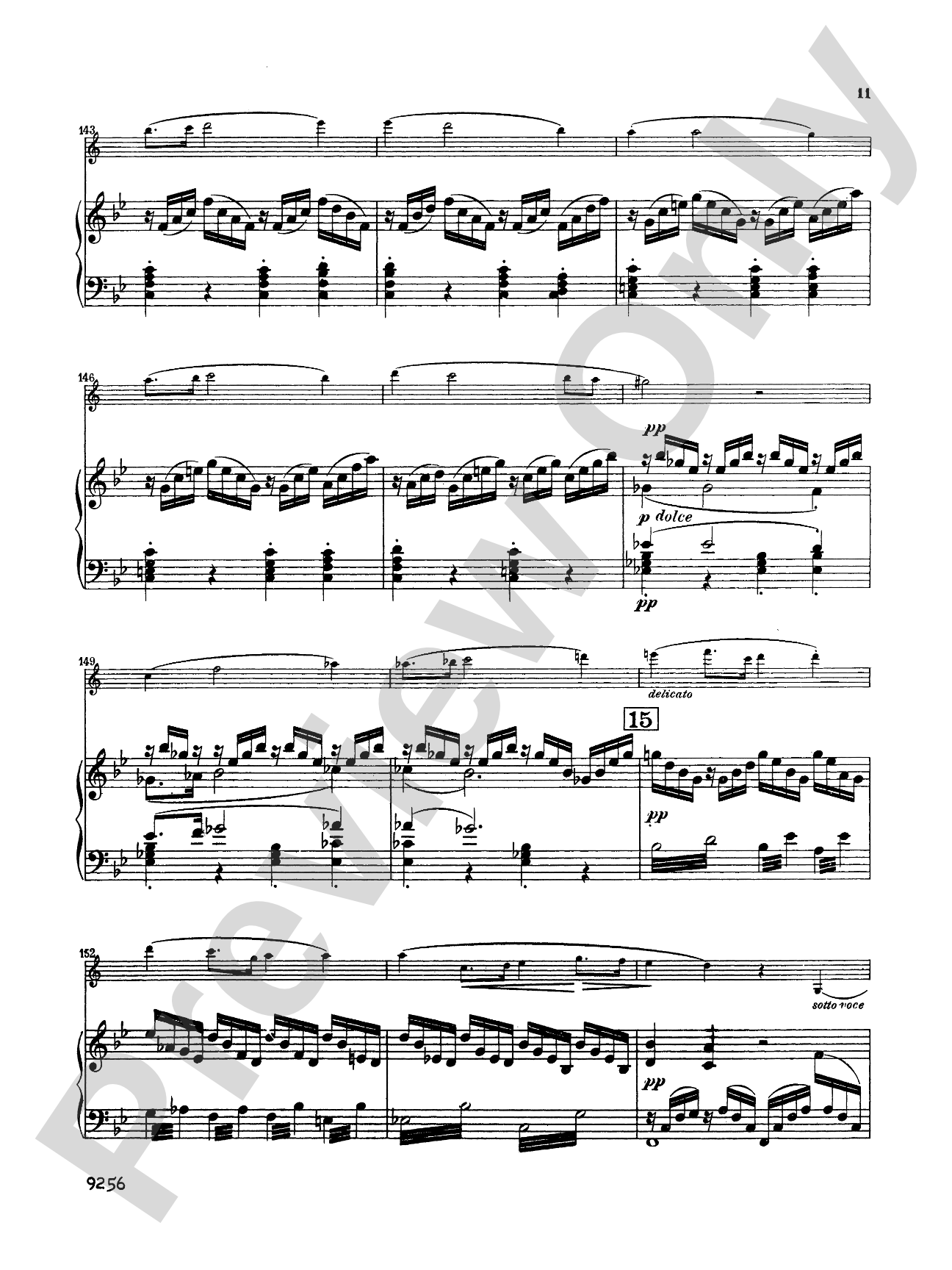 Busoni: Concertino: Clarinet Part(s)