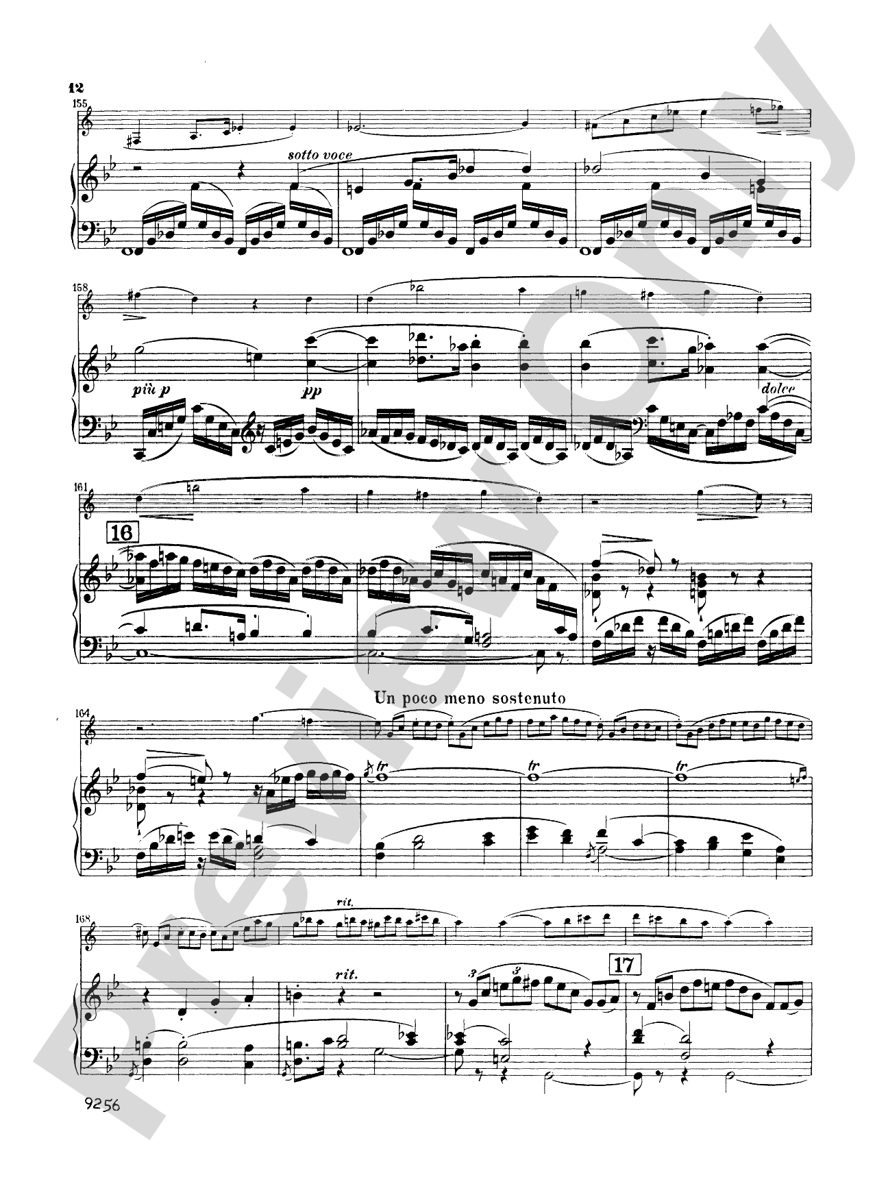 Busoni: Concertino: Clarinet Part(s)