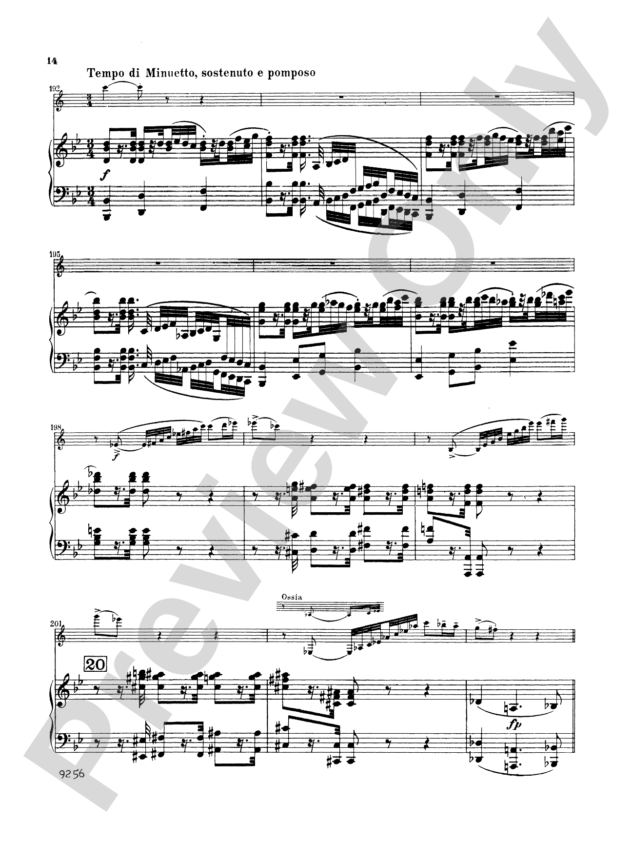 Busoni: Concertino: Clarinet Part(s)