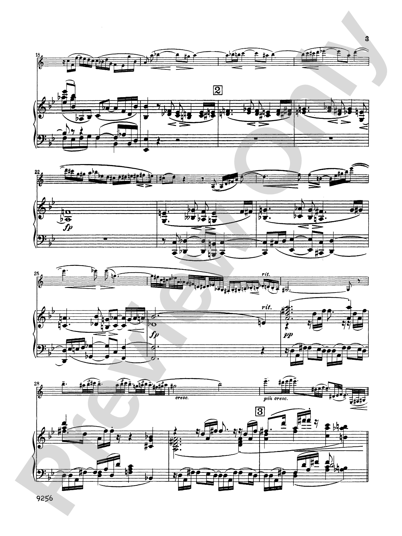 Busoni: Concertino: Clarinet Part(s)