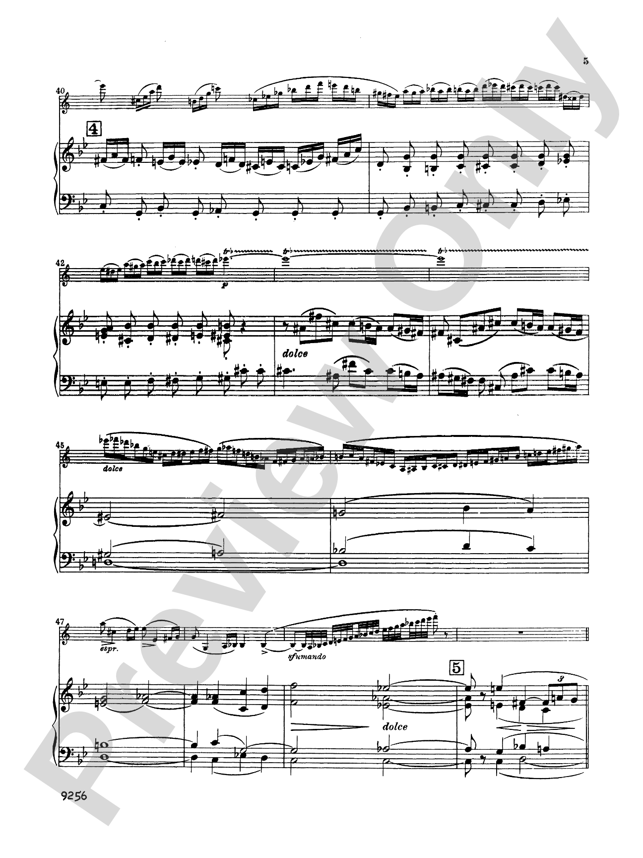 Busoni: Concertino: Clarinet Part(s)