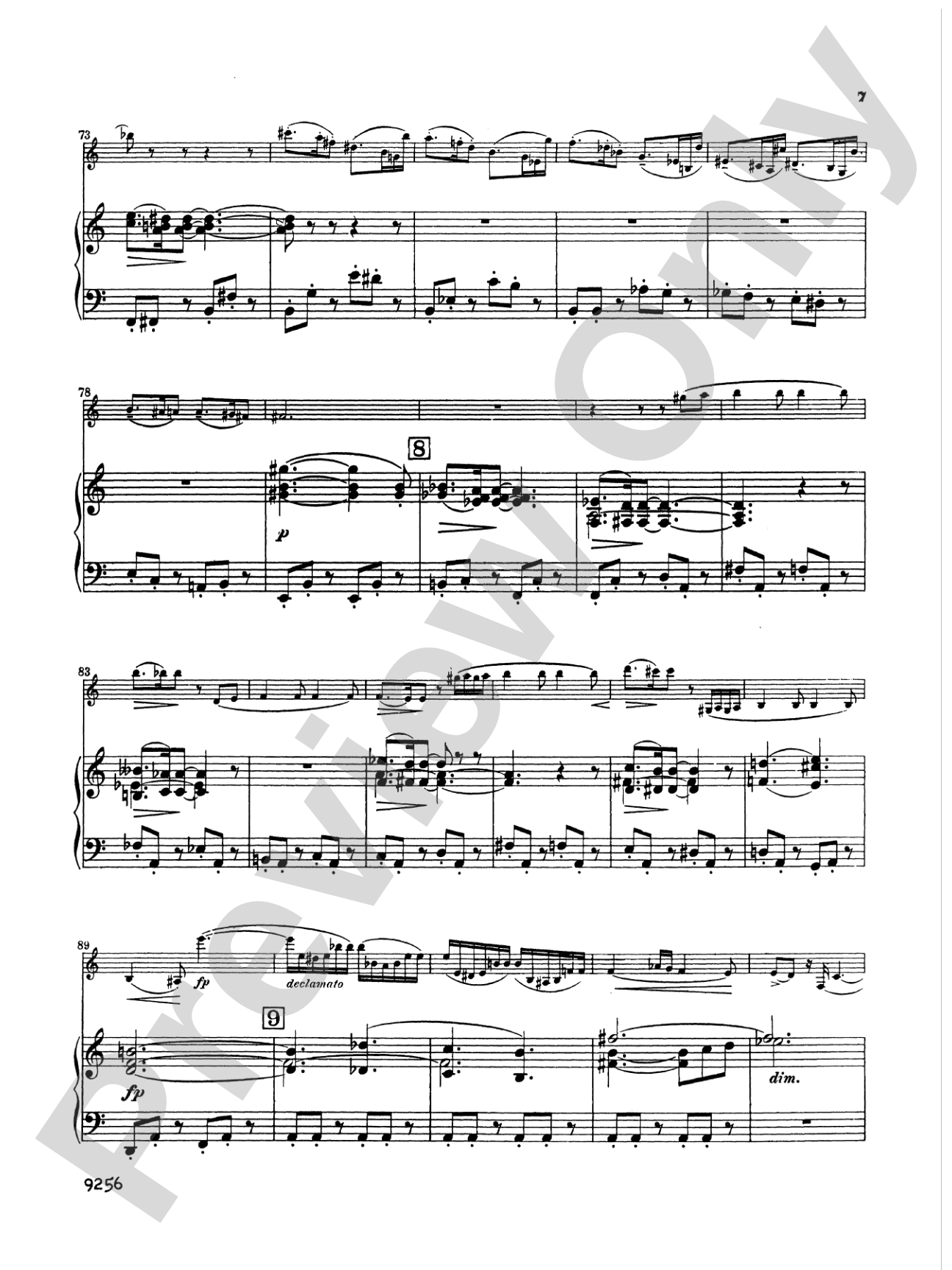 Busoni: Concertino: Clarinet Part(s)