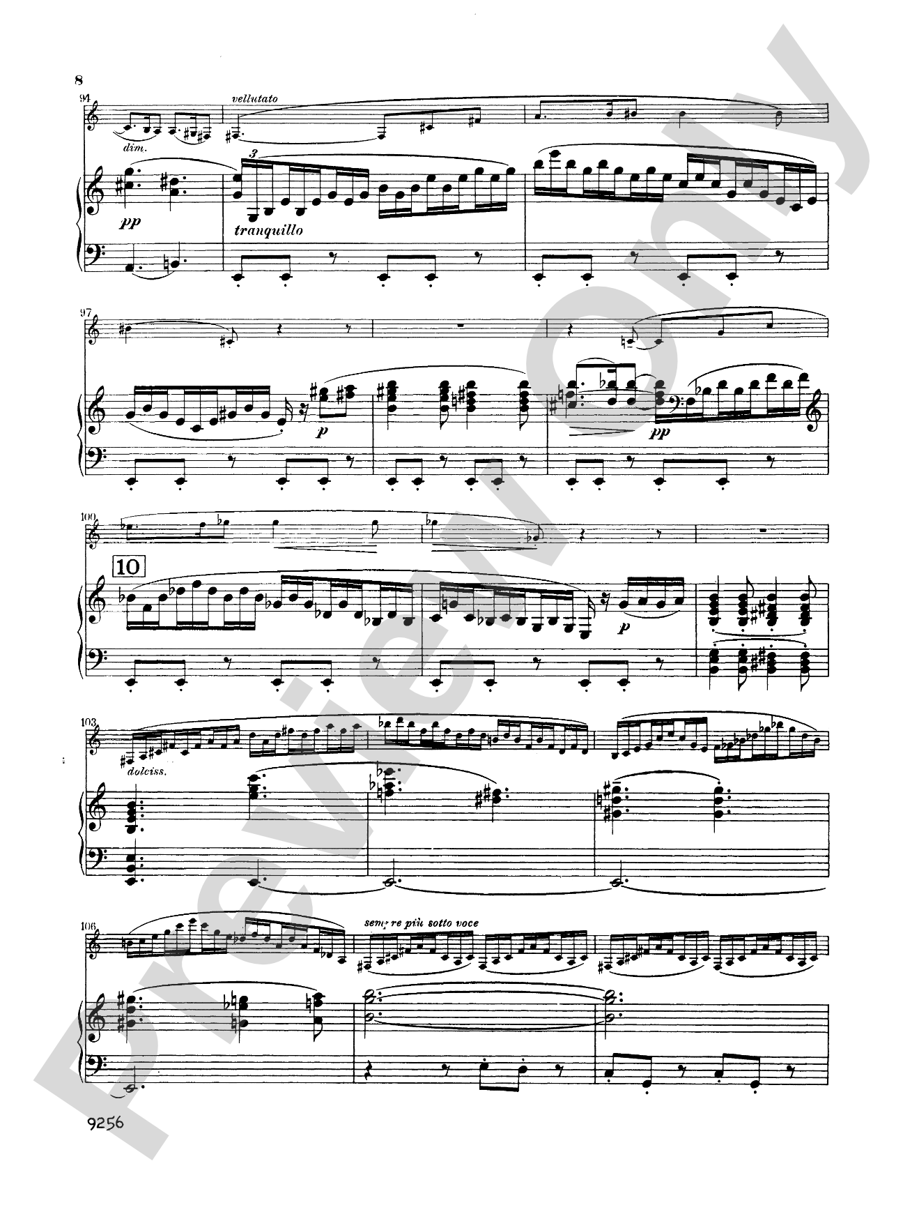Busoni: Concertino: Clarinet Part(s)