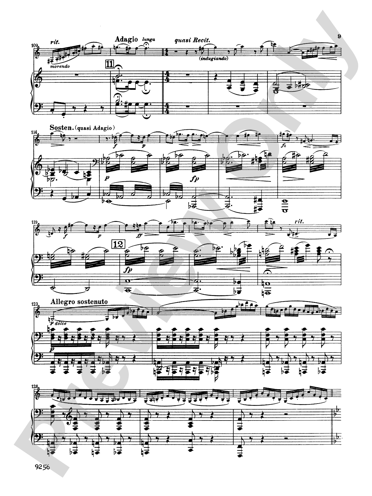 Busoni: Concertino: Clarinet Part(s)