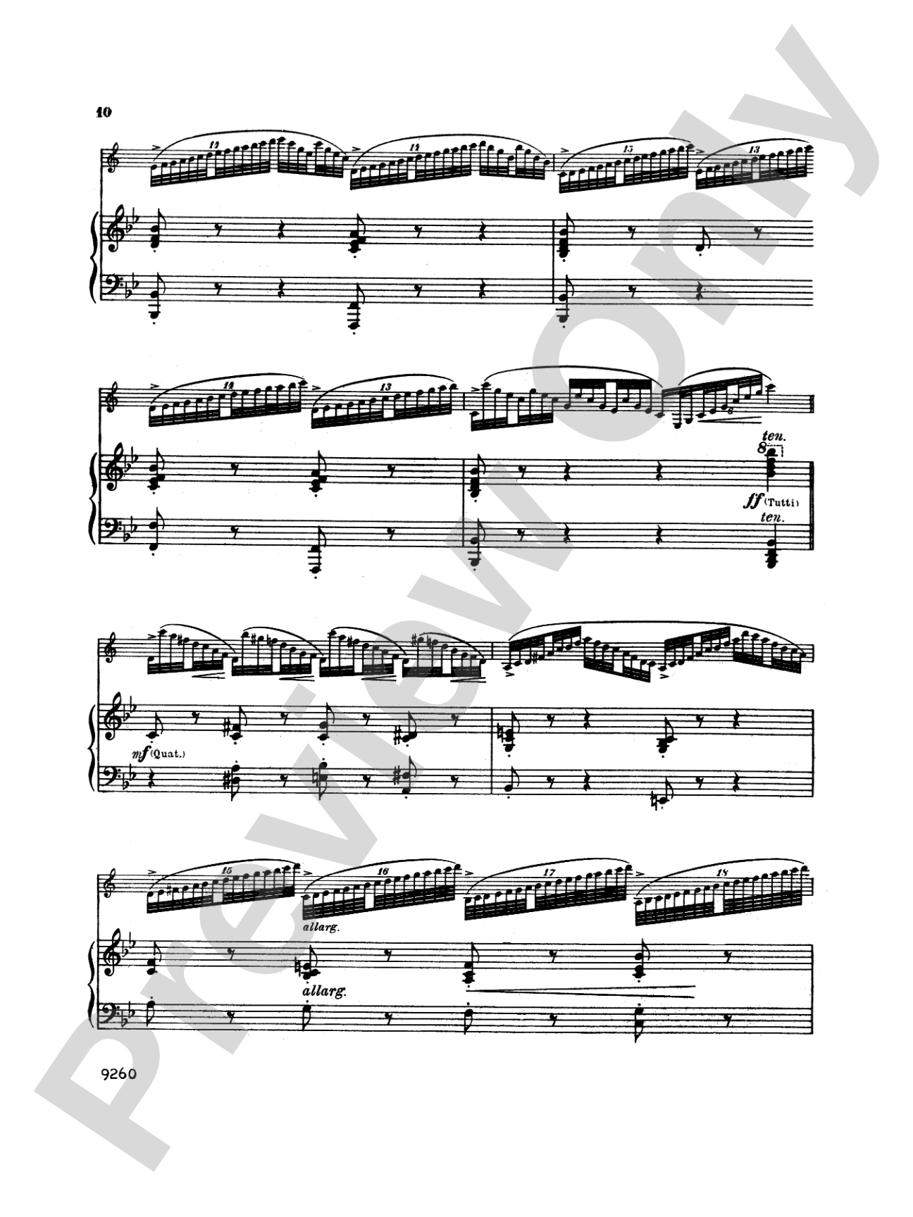Jeanjean: Variations on "Au Clair de la Lune": Clarinet Part(s)