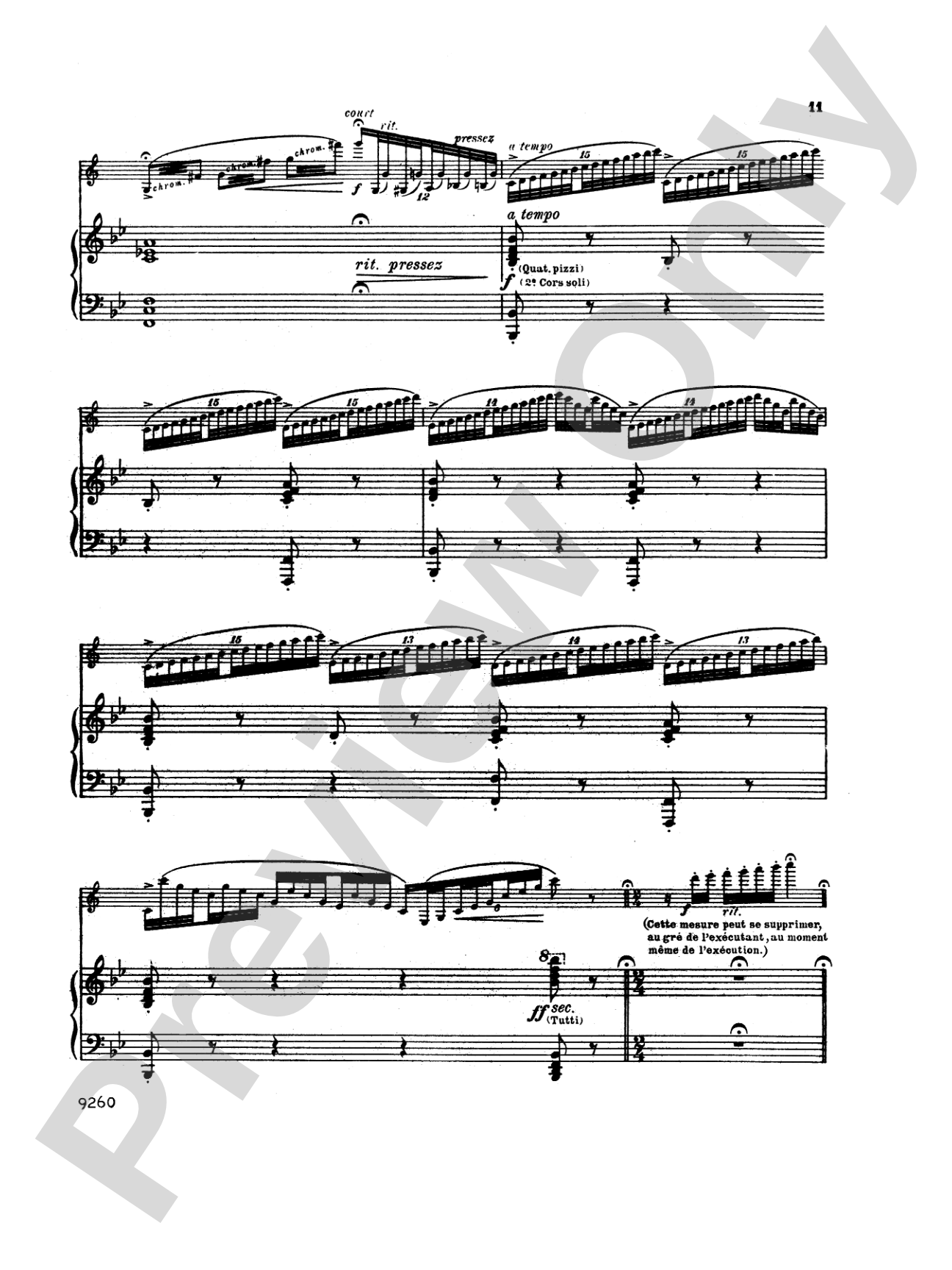 Jeanjean: Variations on "Au Clair de la Lune": Clarinet Part(s)