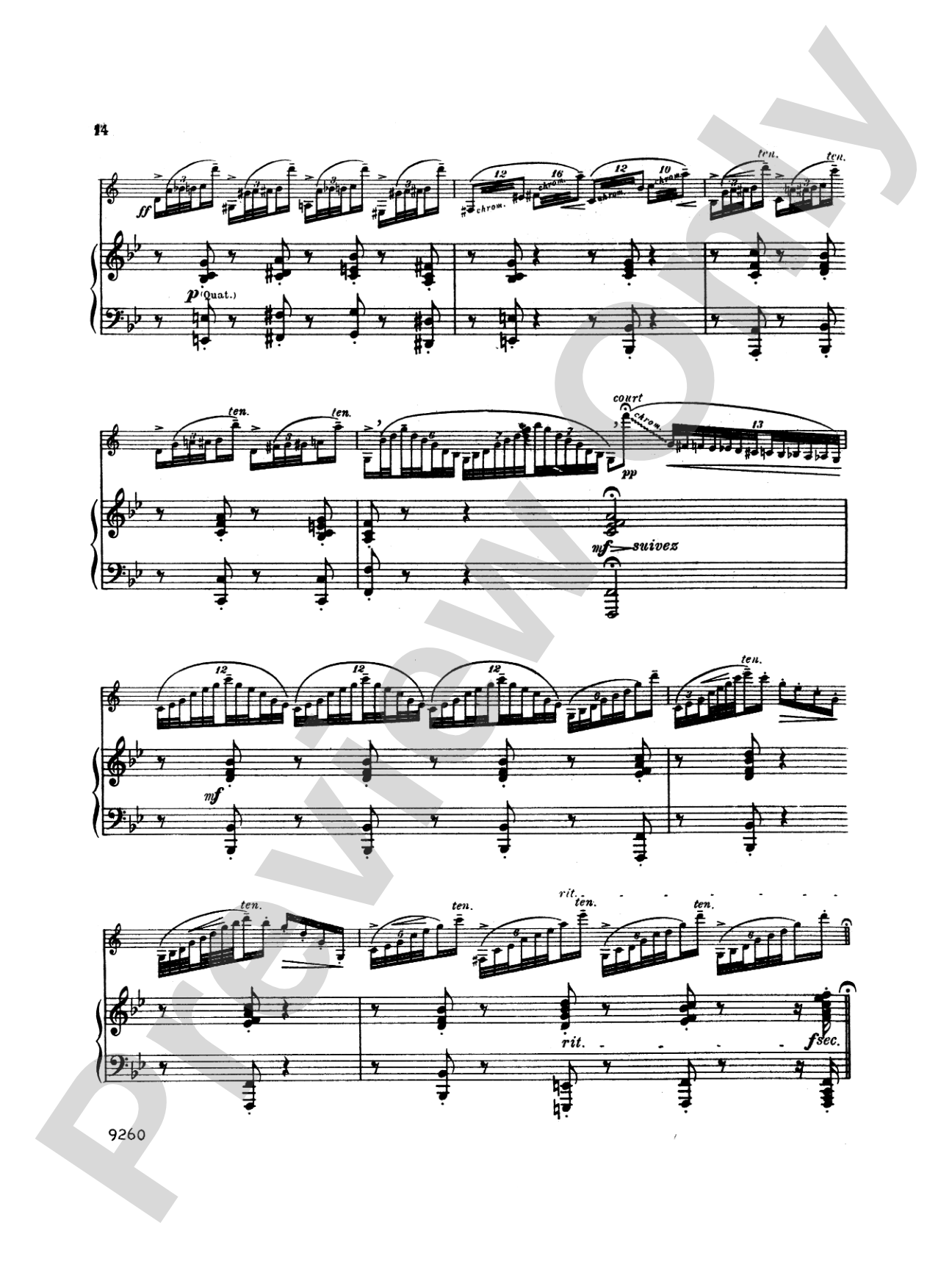 Jeanjean: Variations on "Au Clair de la Lune": Clarinet Part(s)