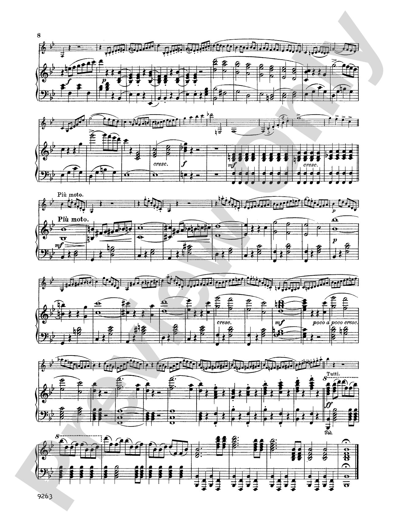 David: Concertino, Op. 12: Bassoon & Piano Part(s)