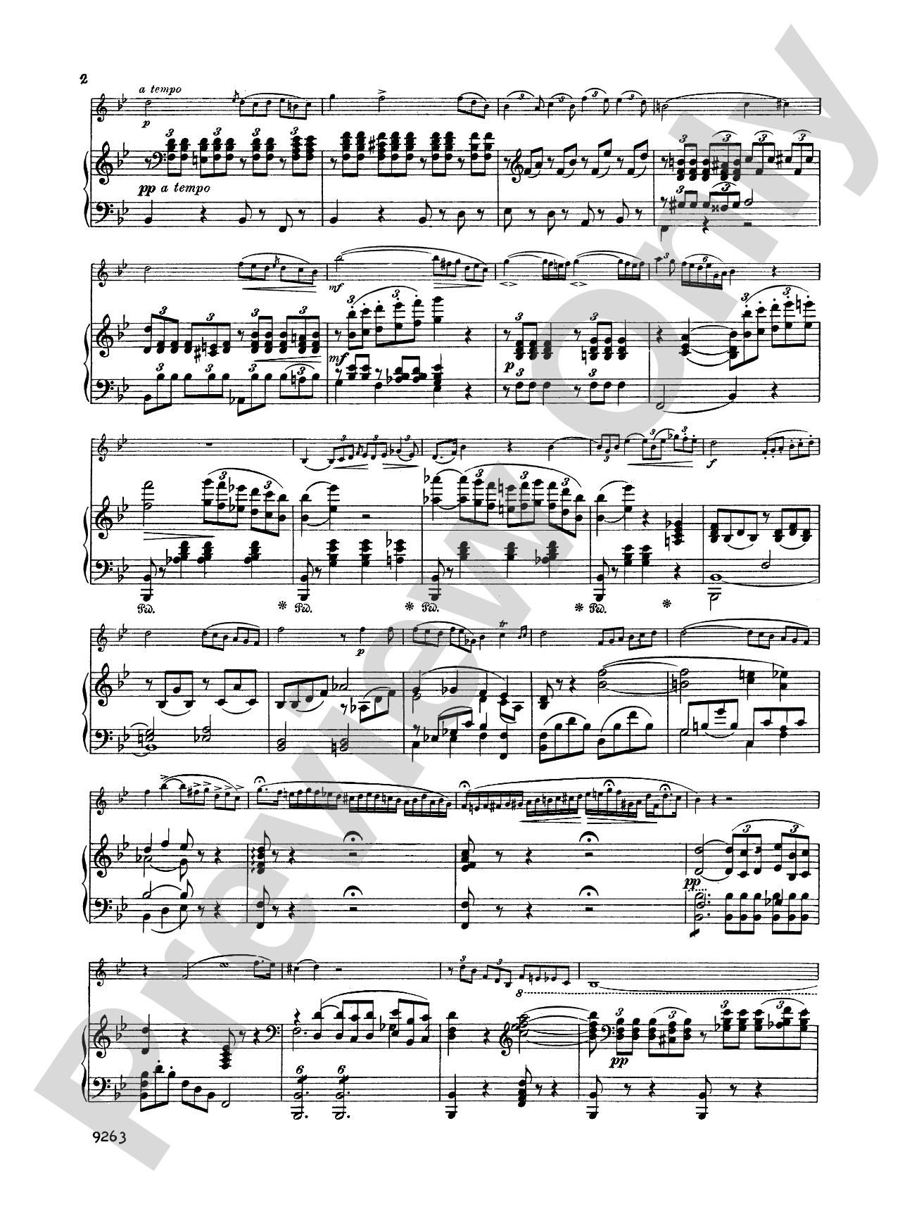 David: Concertino, Op. 12: Bassoon & Piano Part(s)