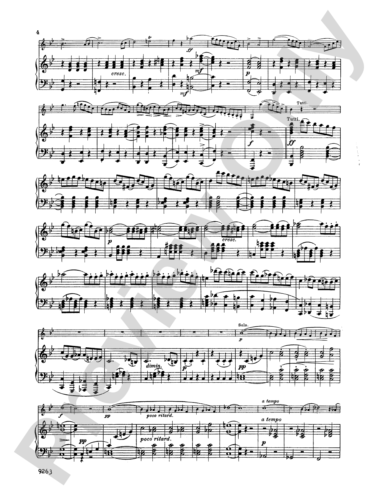 David: Concertino, Op. 12: Bassoon & Piano Part(s)
