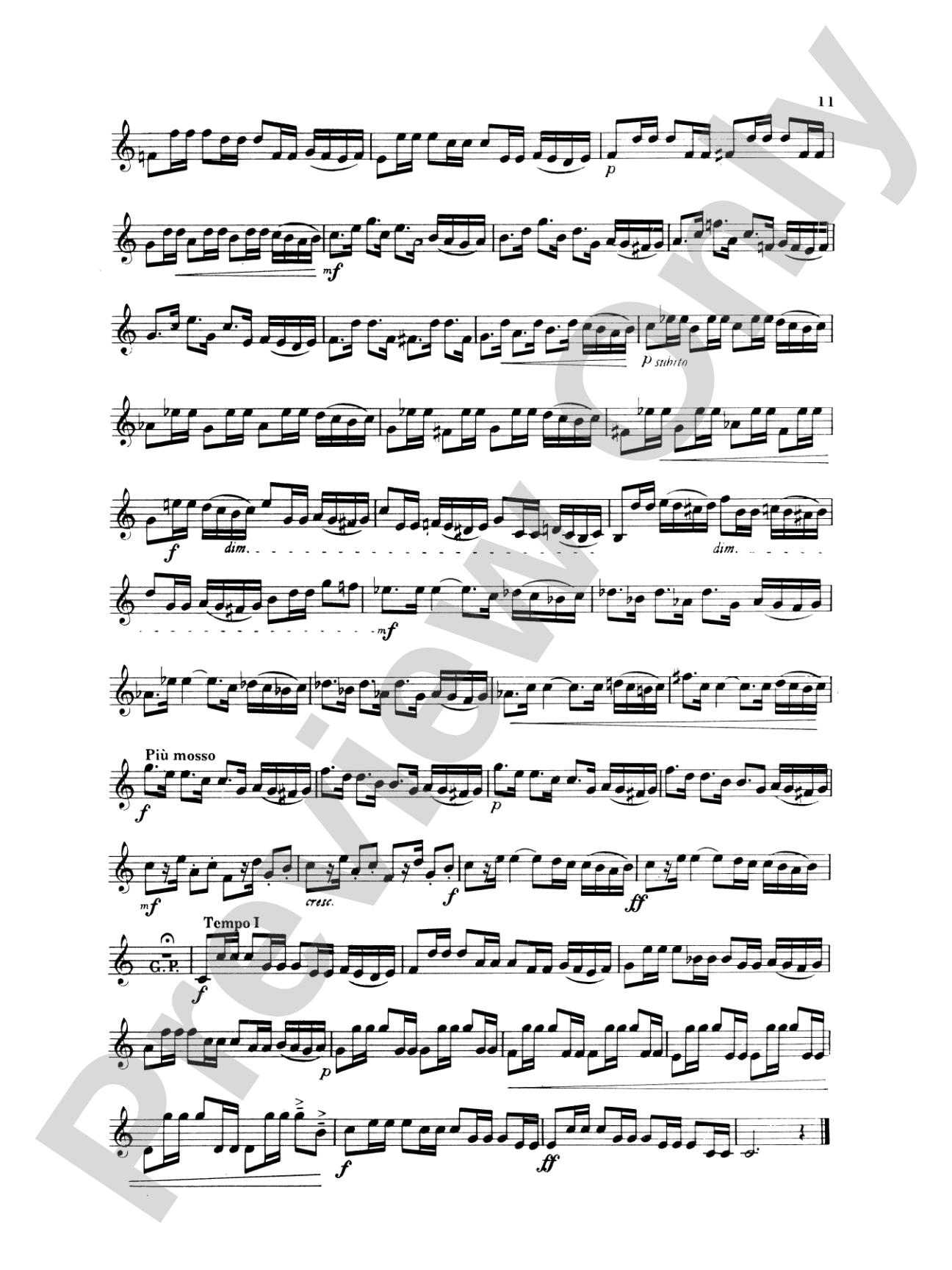 Brahms: Ten Horn Studies, Op. posth: French Horn Book