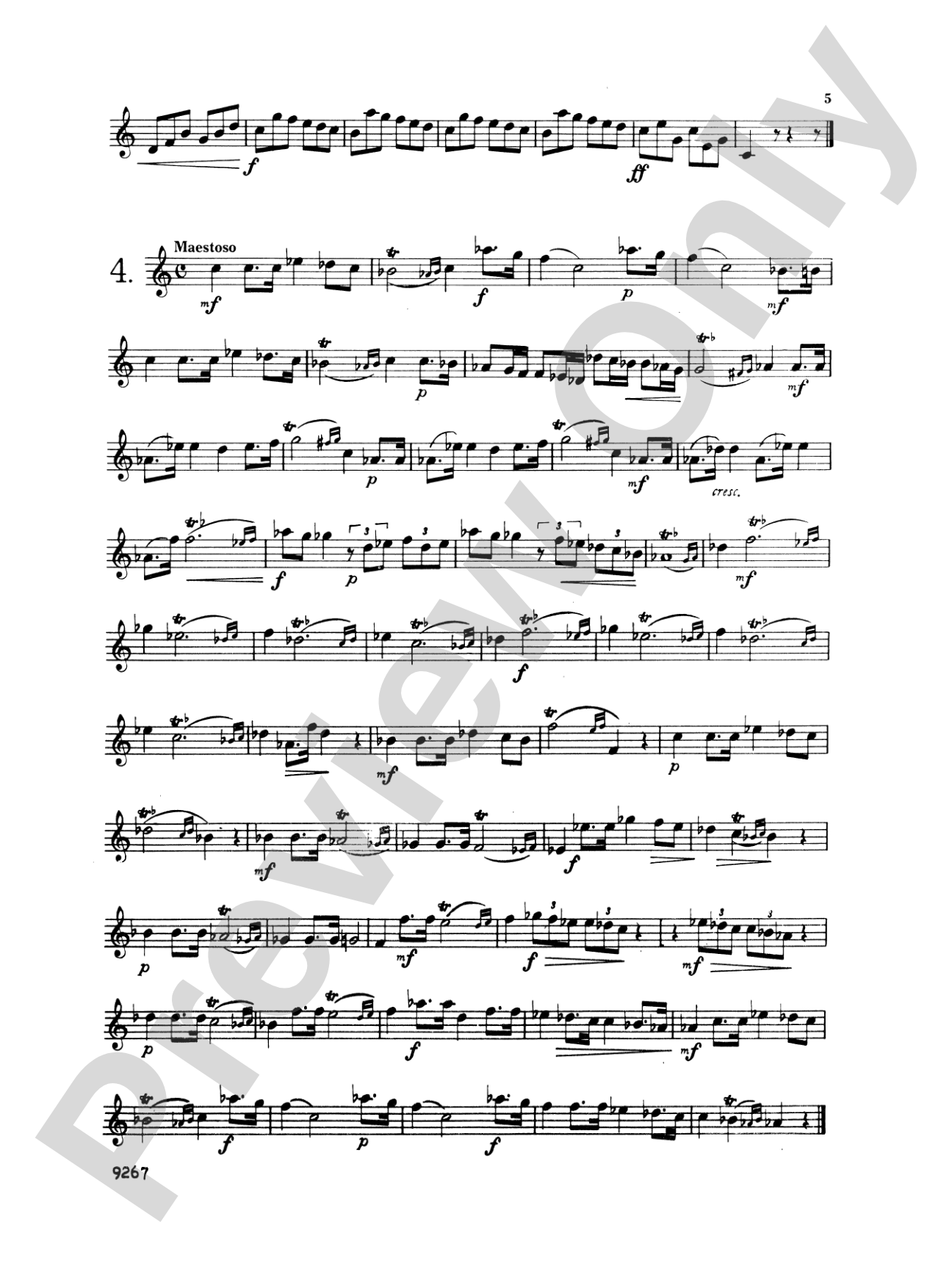 Brahms: Ten Horn Studies, Op. posth: French Horn Book