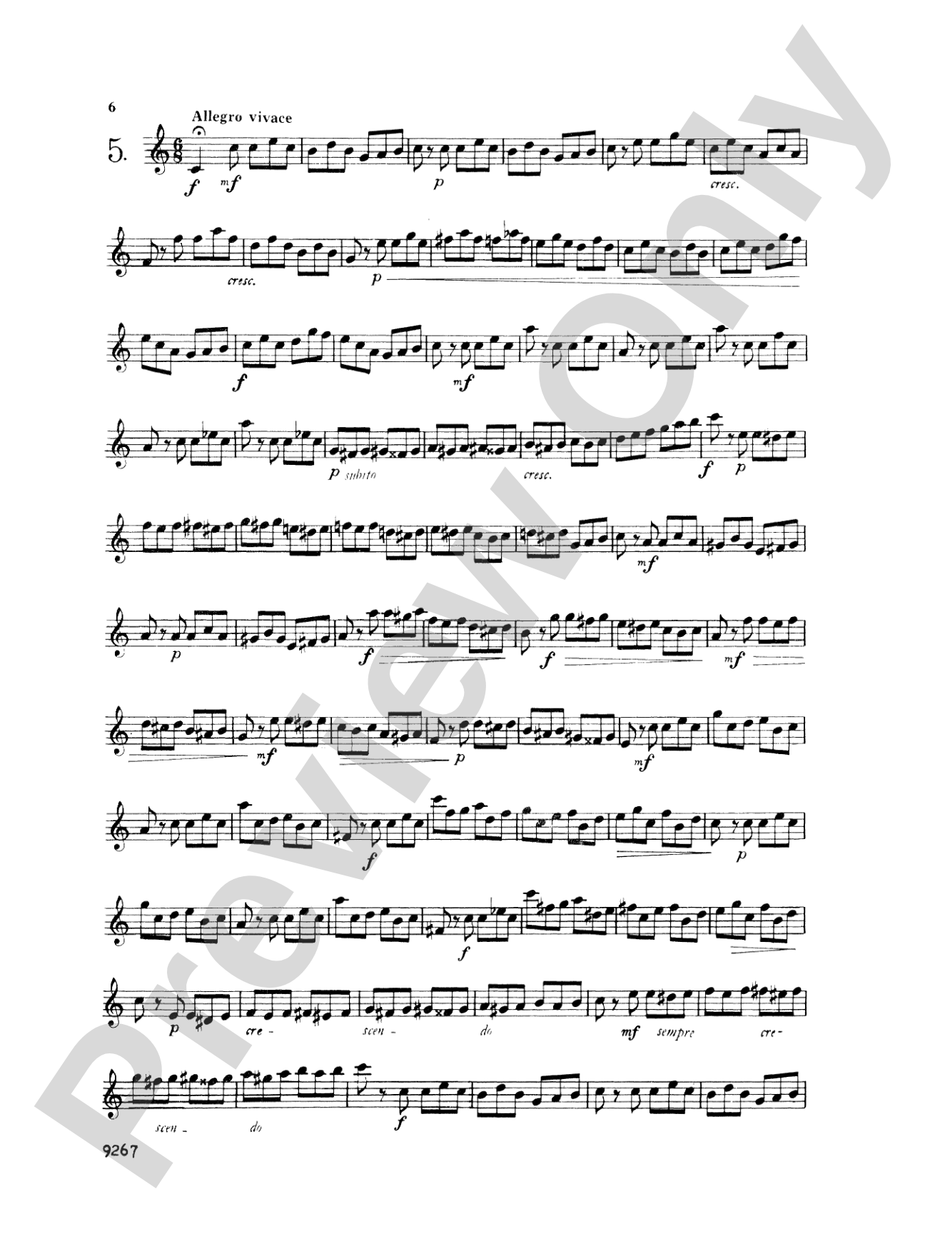 Brahms: Ten Horn Studies, Op. posth: French Horn Book